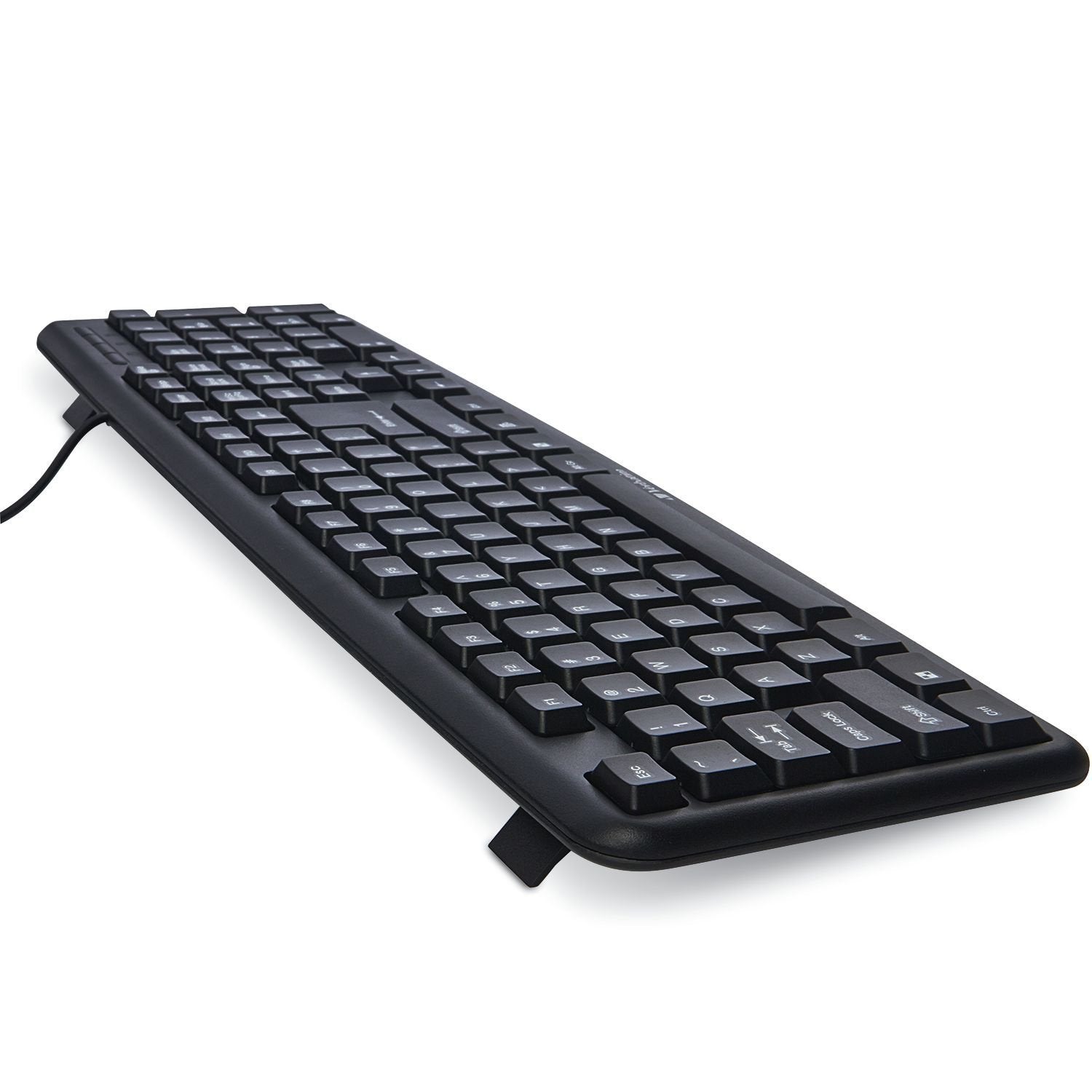 Verbatim 99201 Slimline Corded Usb Keyboard Black