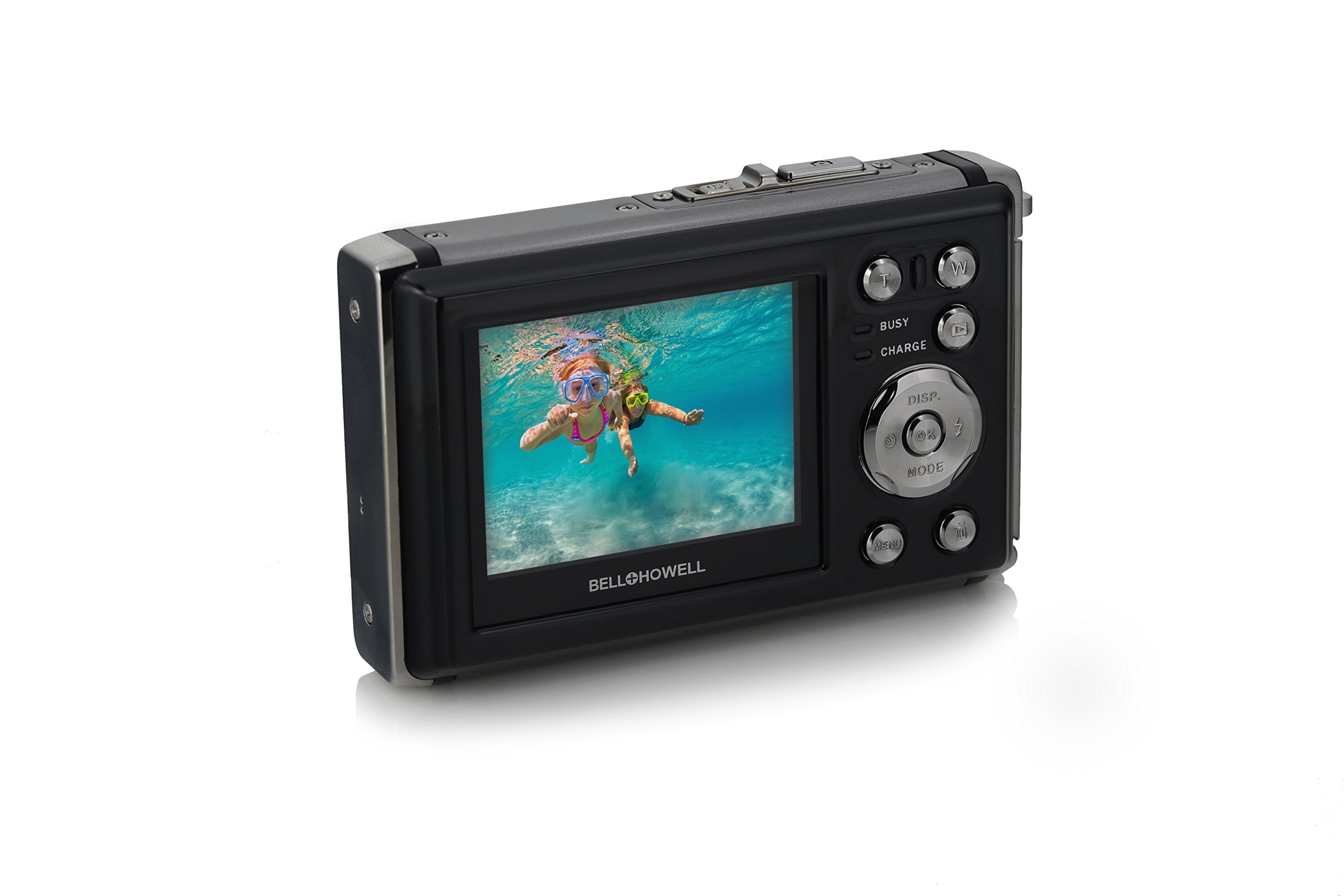 Bell+Howell Wp20 R Splash3 20 Mega Pixels Waterproof Underwater Digital Camera With Full 1080P Hd Video, 2.4'' Lcd & 8X Digital