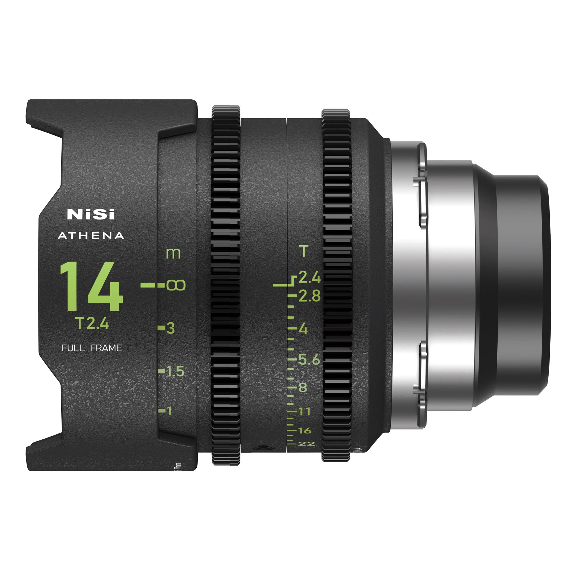 Nisi Athena Prime 5 Lens Kit Compatible With Arri Pl Mount Cameras | 14Mm T2.4, 25Mm T1.9, 35Mm T1.9, 50Mm T1.9, 85Mm T1.9, With