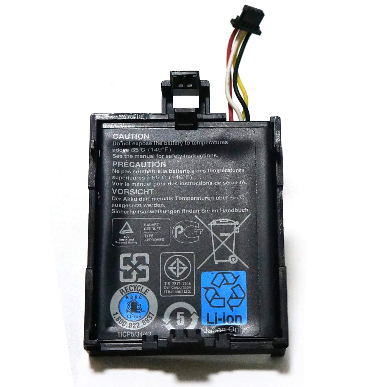 Dell Sourcing New H132V Battery For Perc H730P Batt Battery For Perc H730P