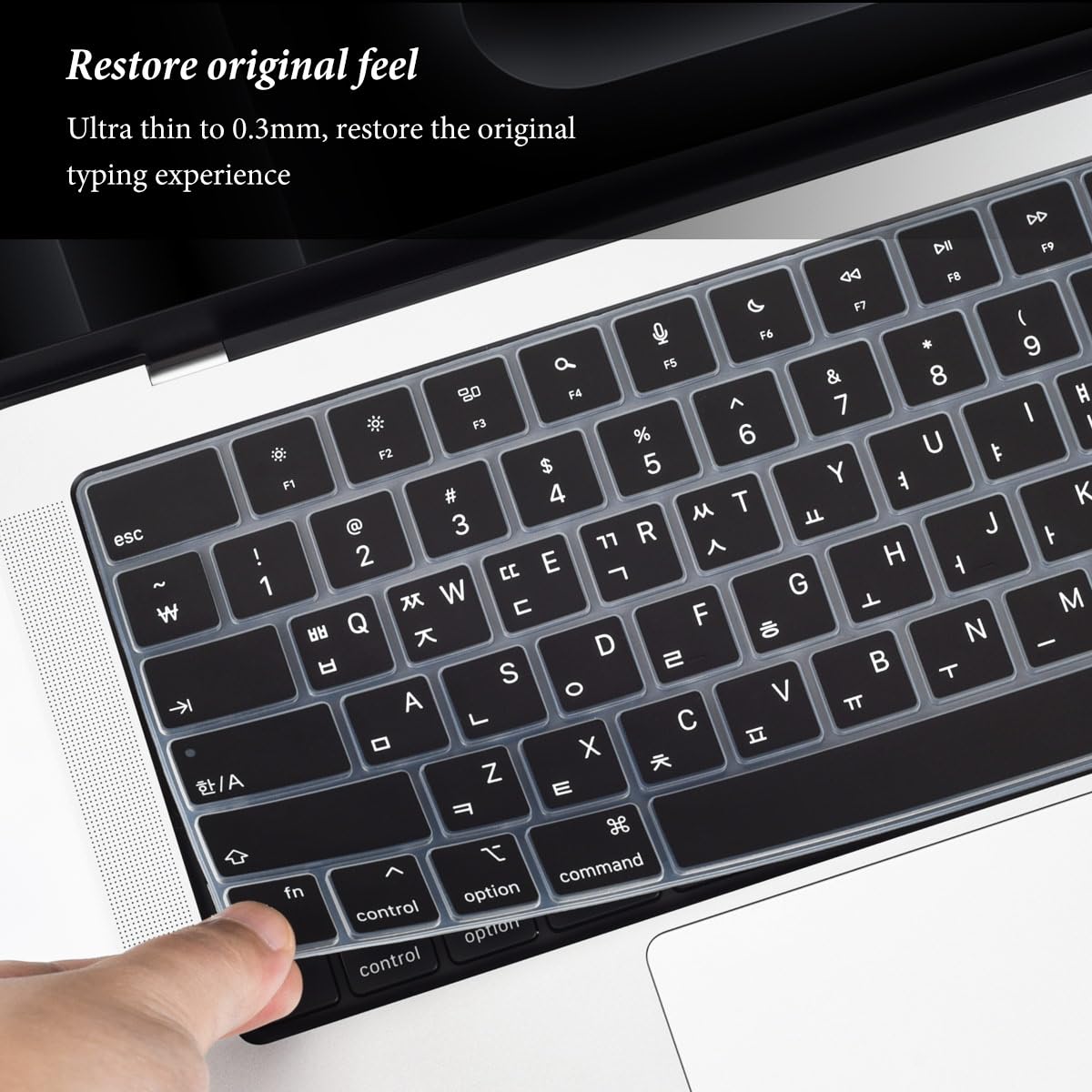 Korean Silicone Keyboard Cover Skin For 2023 2022 2021 14.2 Inch Apple Macbook Pro 14 A2992 A2918 A2442 A2779/16.2 Inch Macbook