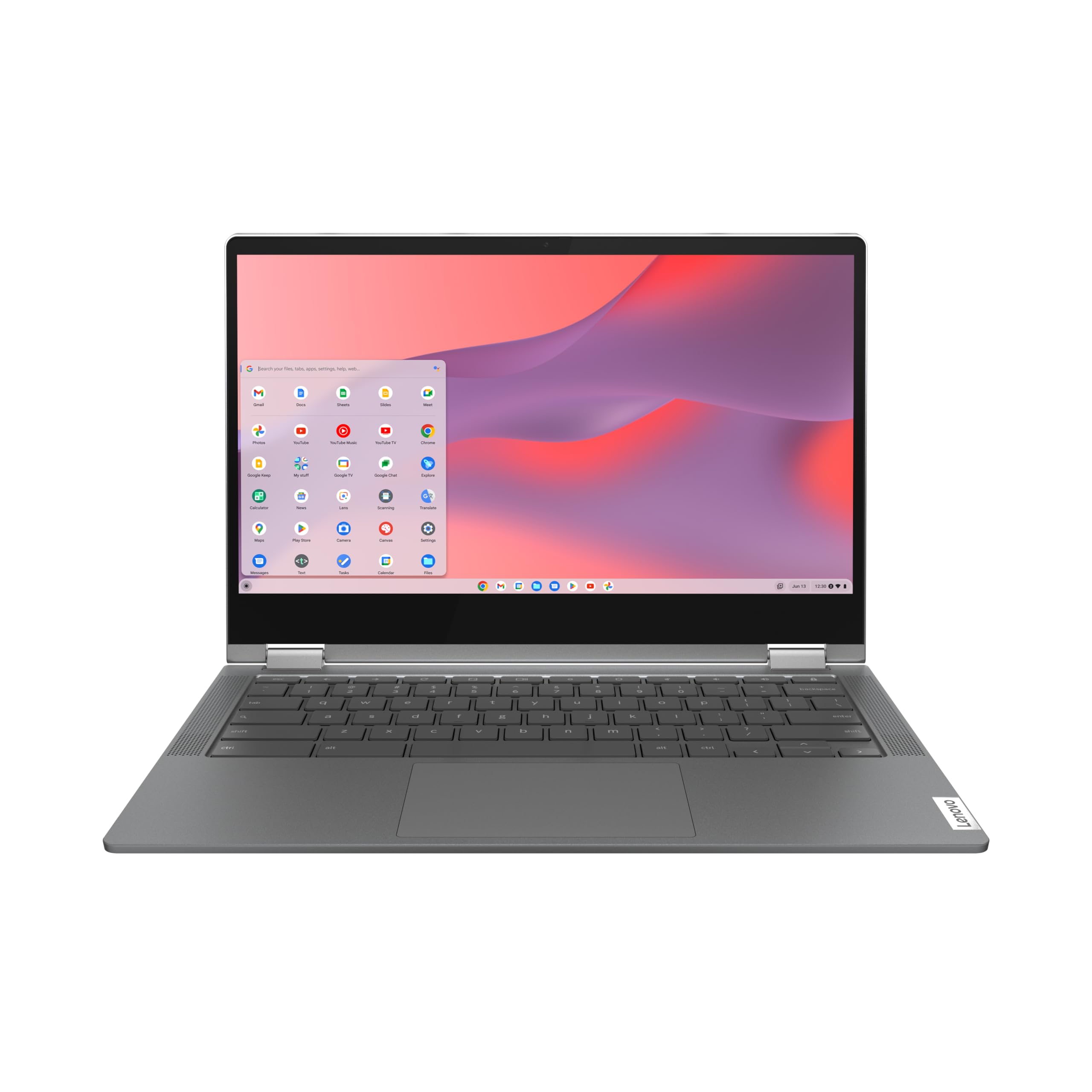 Lenovo   2022   Flex 5   Chromebook 2 In 1 Laptop   Intel Celeron N5205U   13.3'' Fhd Touch Display   4Gb Ram   64Gb Memory   Uh