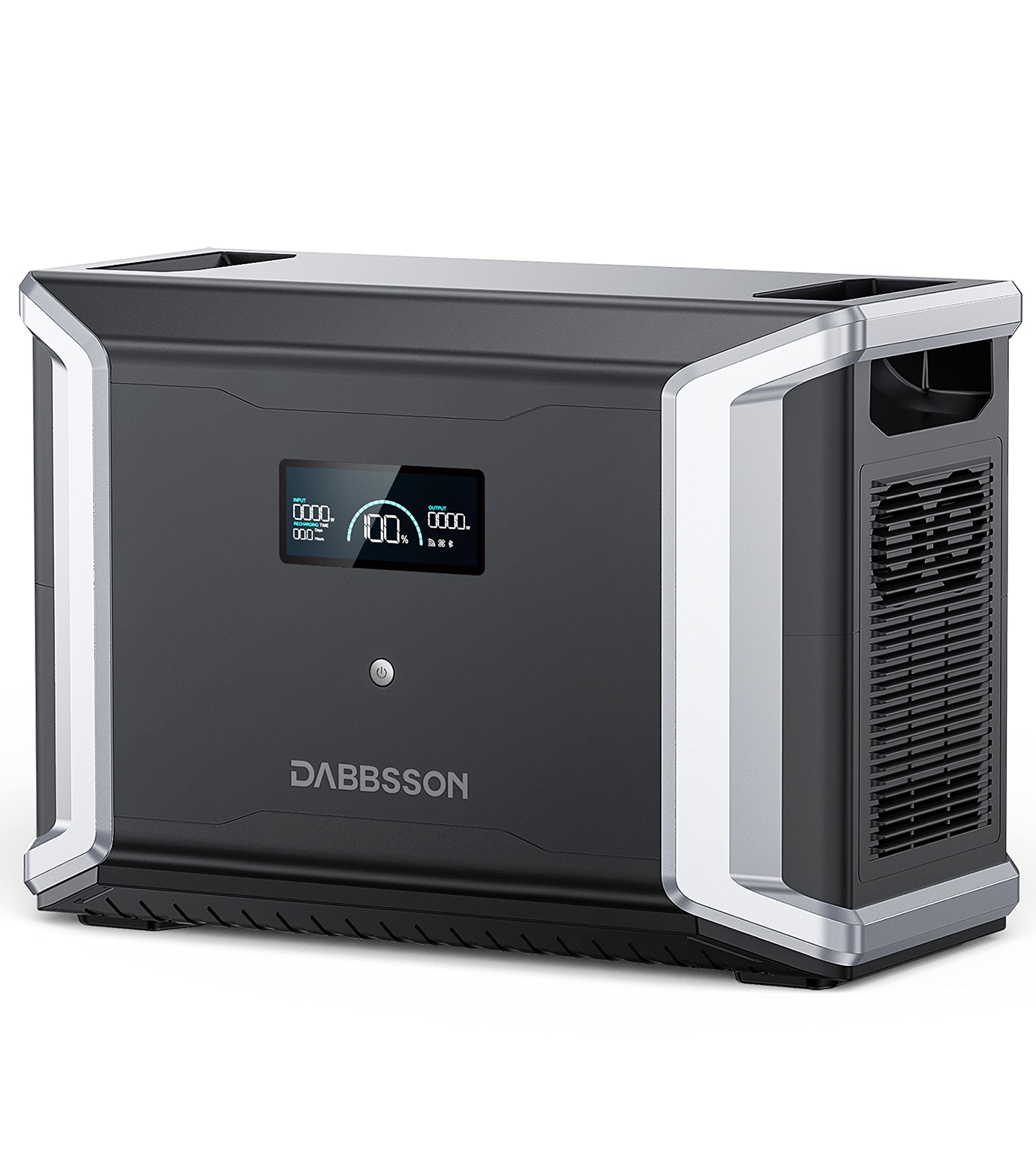 Dabbsson Extra DBS3000B, 3000Wh External EV LiFePO4 Battery Compatible With DBS2300, Portable for RV, Outdoor Camping, Home Use,