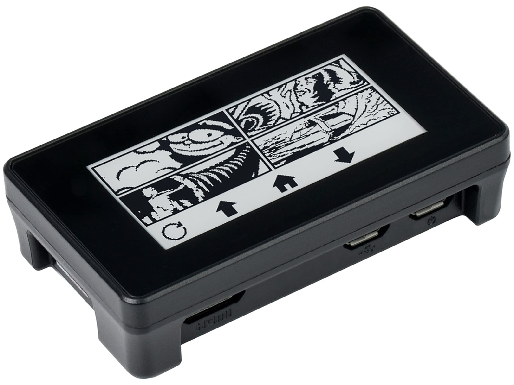 Waveshare 2.13Inch Touch E Paper Display With Abs Case For Raspberry Pi Zero 2 W/Raspberry Pi Zero/Pi Zero W/Pi Zero Wh, 250X122