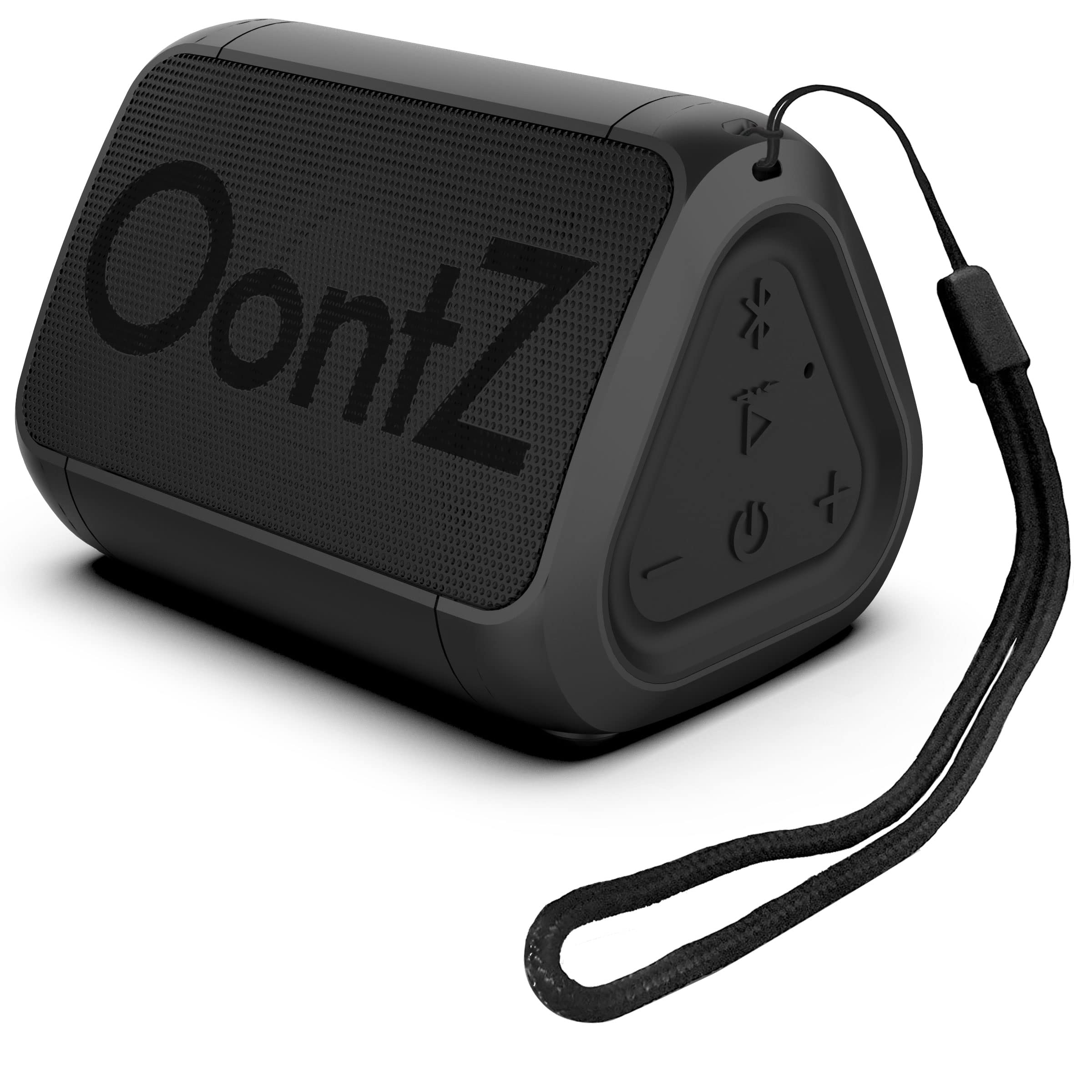 Cambridge Soundworks Oontz Solo Bluetooth Portable Speaker, 5 Watts Mini Speaker, Up To 100 Unobstructed Feet Wireless Range, 10Hrs Playtime, Ipx5 Waterproof Bluetooth Speaker (Black)