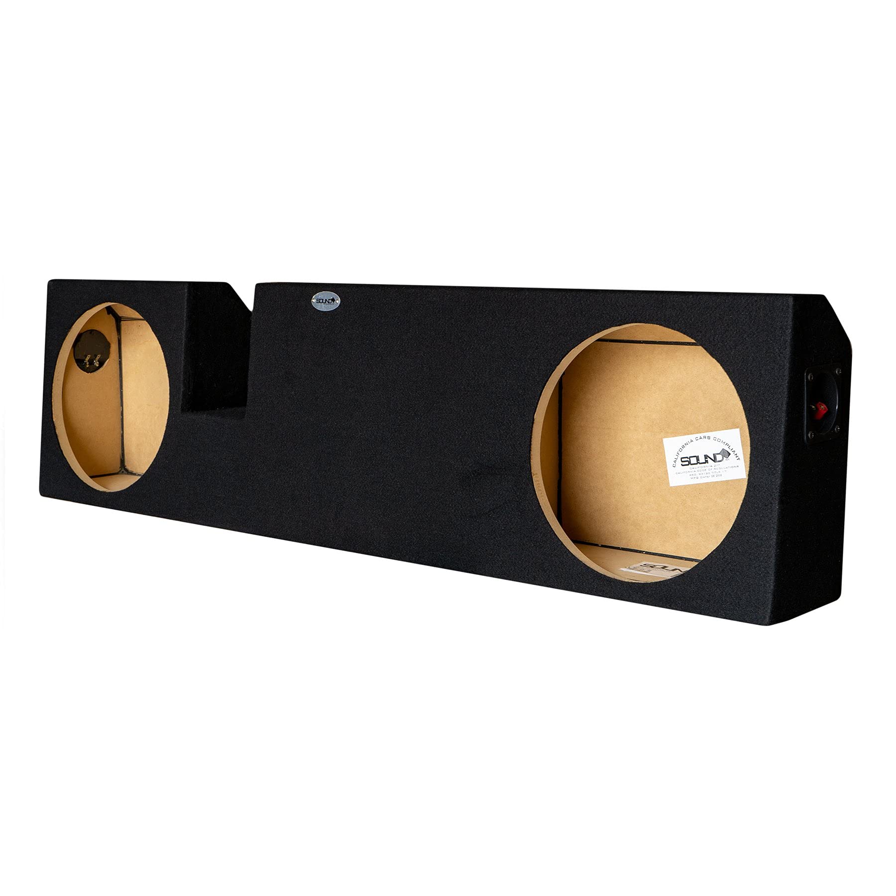 Soundbox F150 Supercrew/Supercab 2004 2008 Dual 12' Subwoofer Enclosure Sub Box