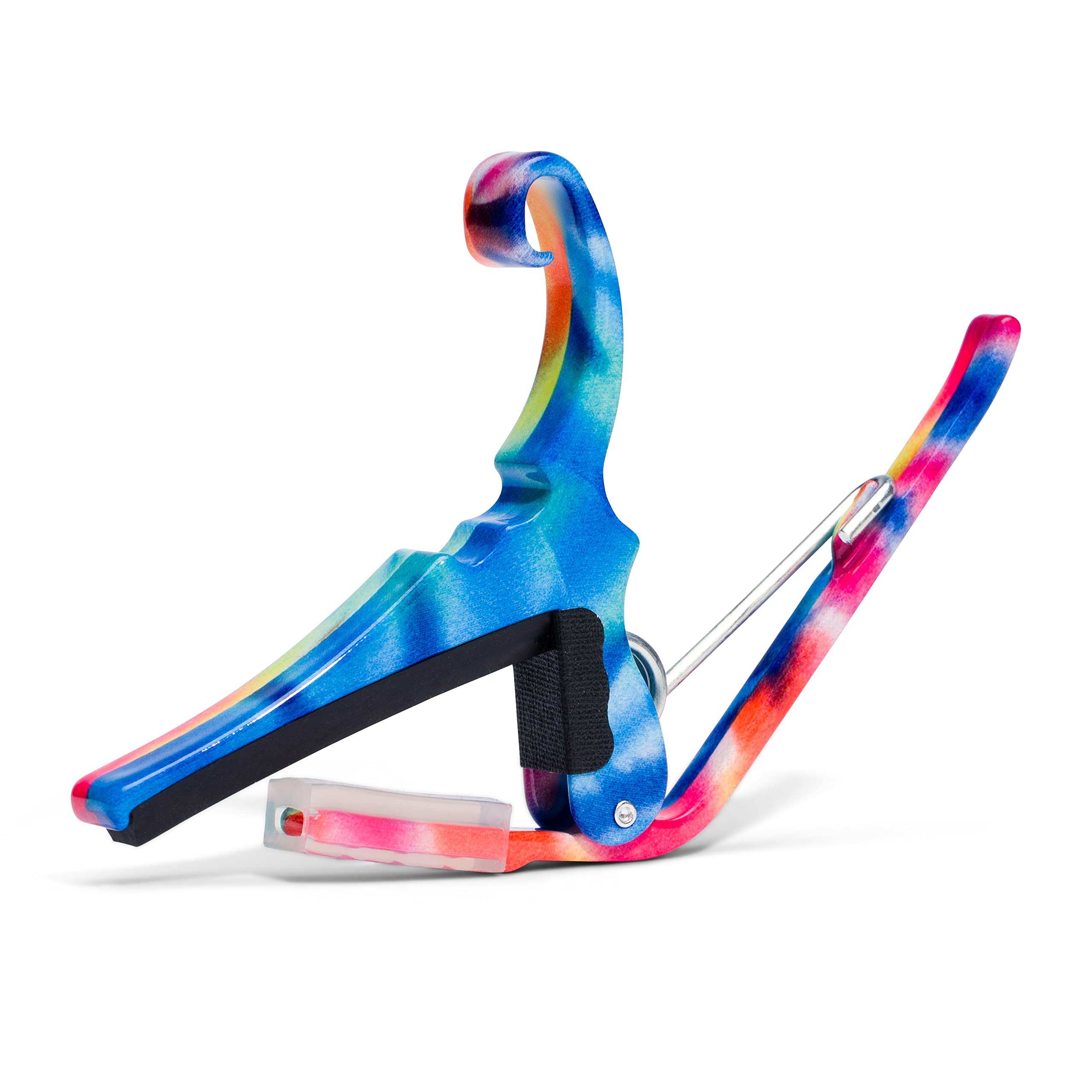Kyser Quick Change Guitar Capo For 6 String Acoustic Guitars, Tie Dye, Kg6Tda