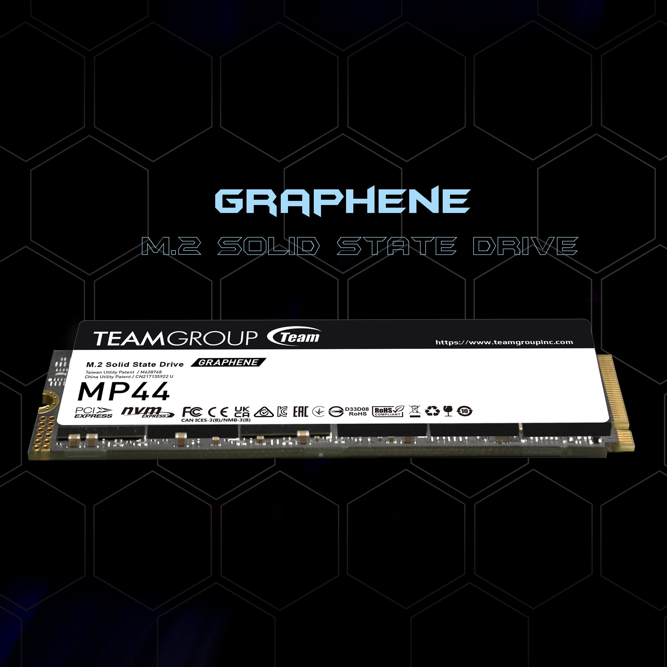 Teamgroup Mp44 4Tb Slc Cache Gen4X4 M.2 2280 Pcie 4.0 With Nvme Laptop & Desktop Ssd Solid State Drive R/W Speed Up To 7400 / 6900Mb/S Tm8Fpw004T0C101