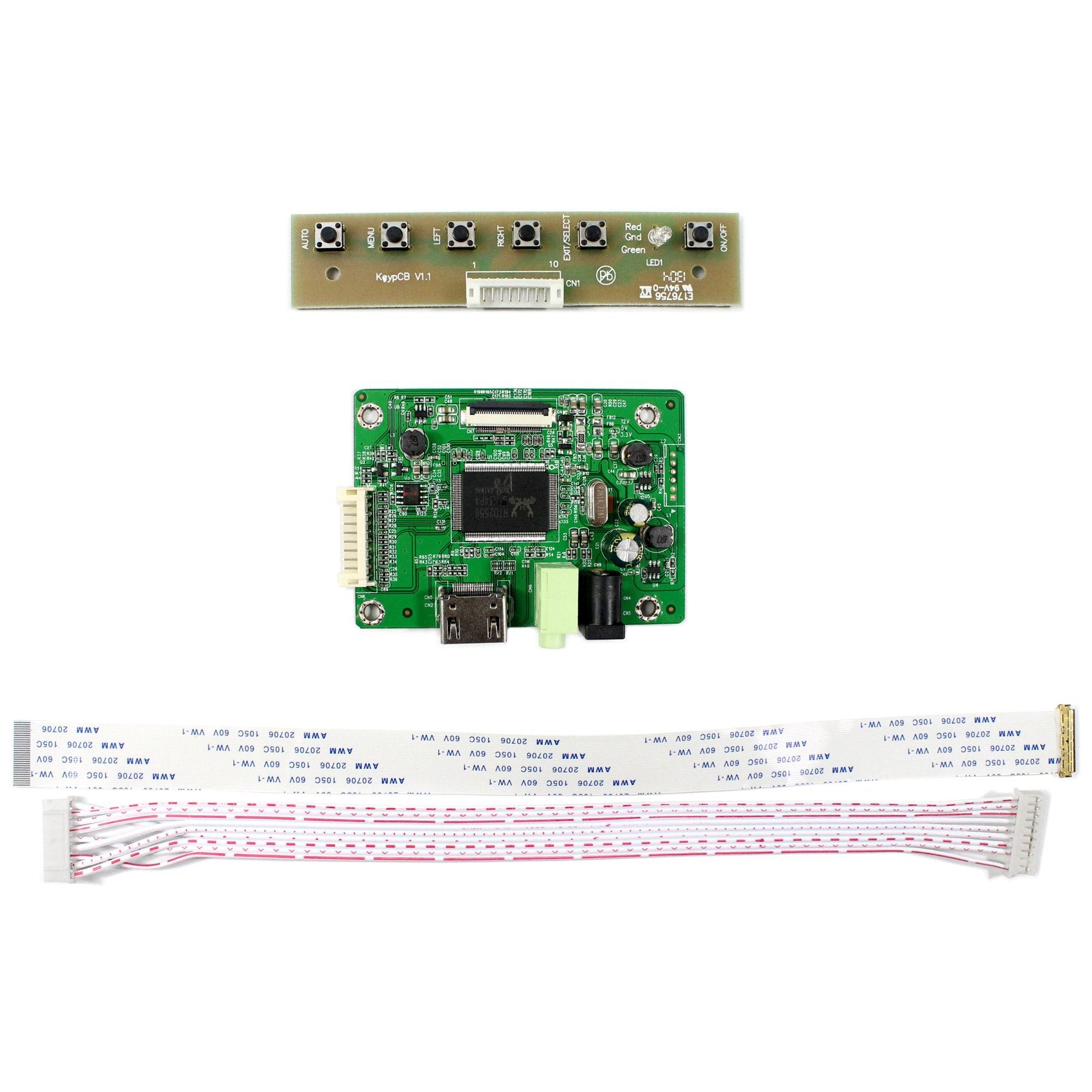 Hdmi Controller Driver Board For 11.6'' 13.3'' 14'' 15.6'' 1920X1080 30 Pin Edp (Not For 1366X768) Lcd Screen