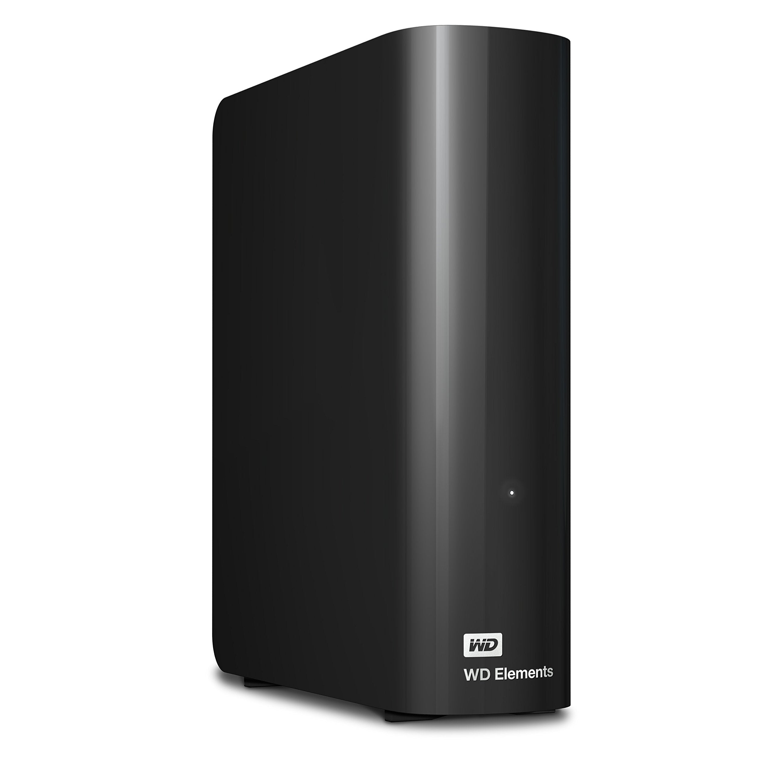 Wd Elements Black 4Tb Eu-Plug Usb 3.0/2.0 3.5In