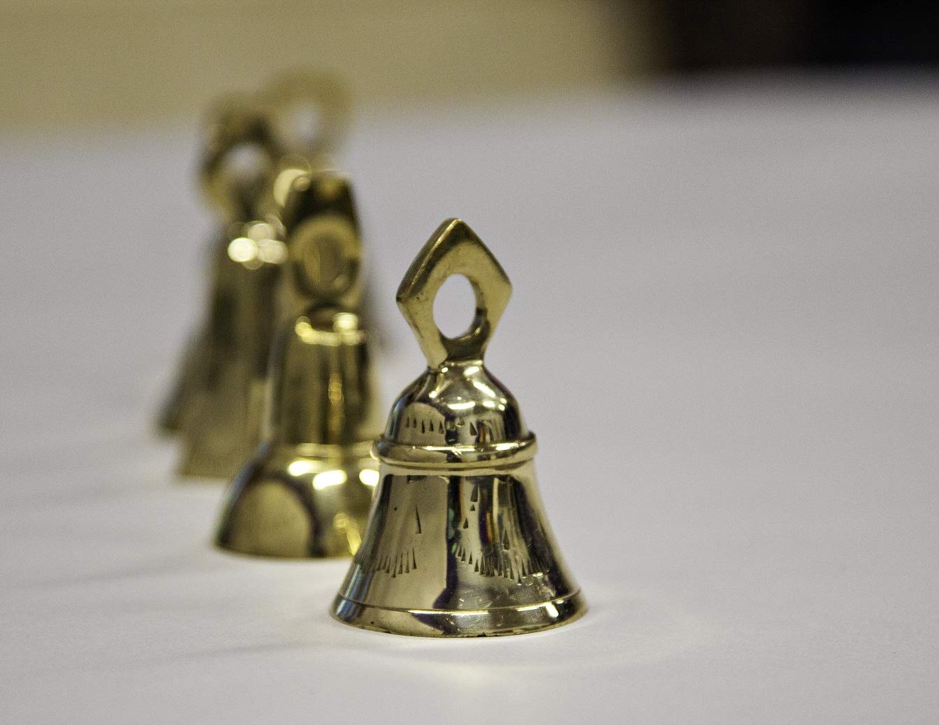 Dozen 3 ''  Assorted Brass Bells