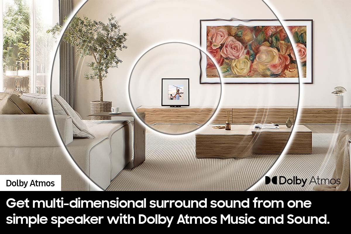 Samsung Ls60D Music Frame Smart Speaker - Hw-Ls60D/Za - 2 Pack Bundle