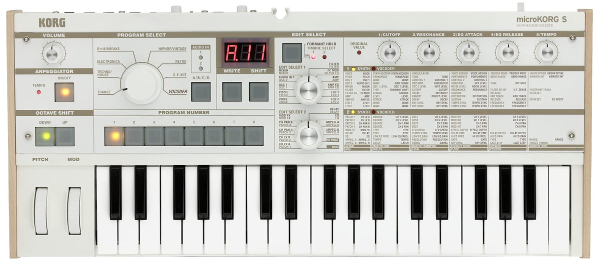 Korg Microkorg With Built In Speaker System