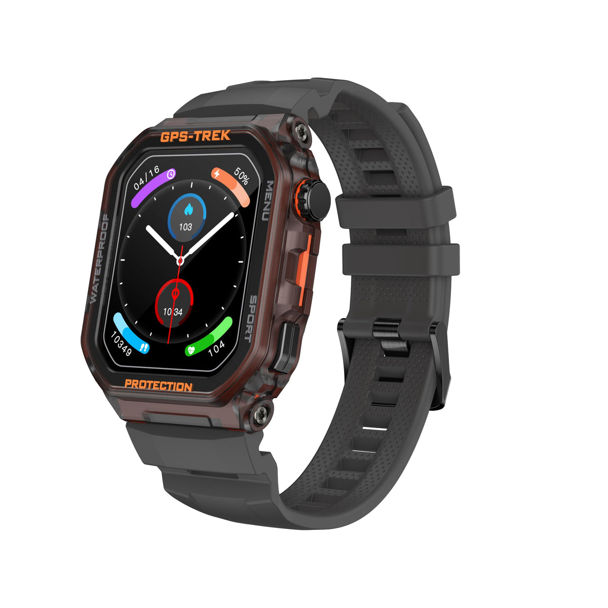 Smart Watches For Men - Military Smart Watch For Men, Fitness Watch Waterproof Ip68, 24/7 Heart Rate/Sleep/Stress, Activity Trac