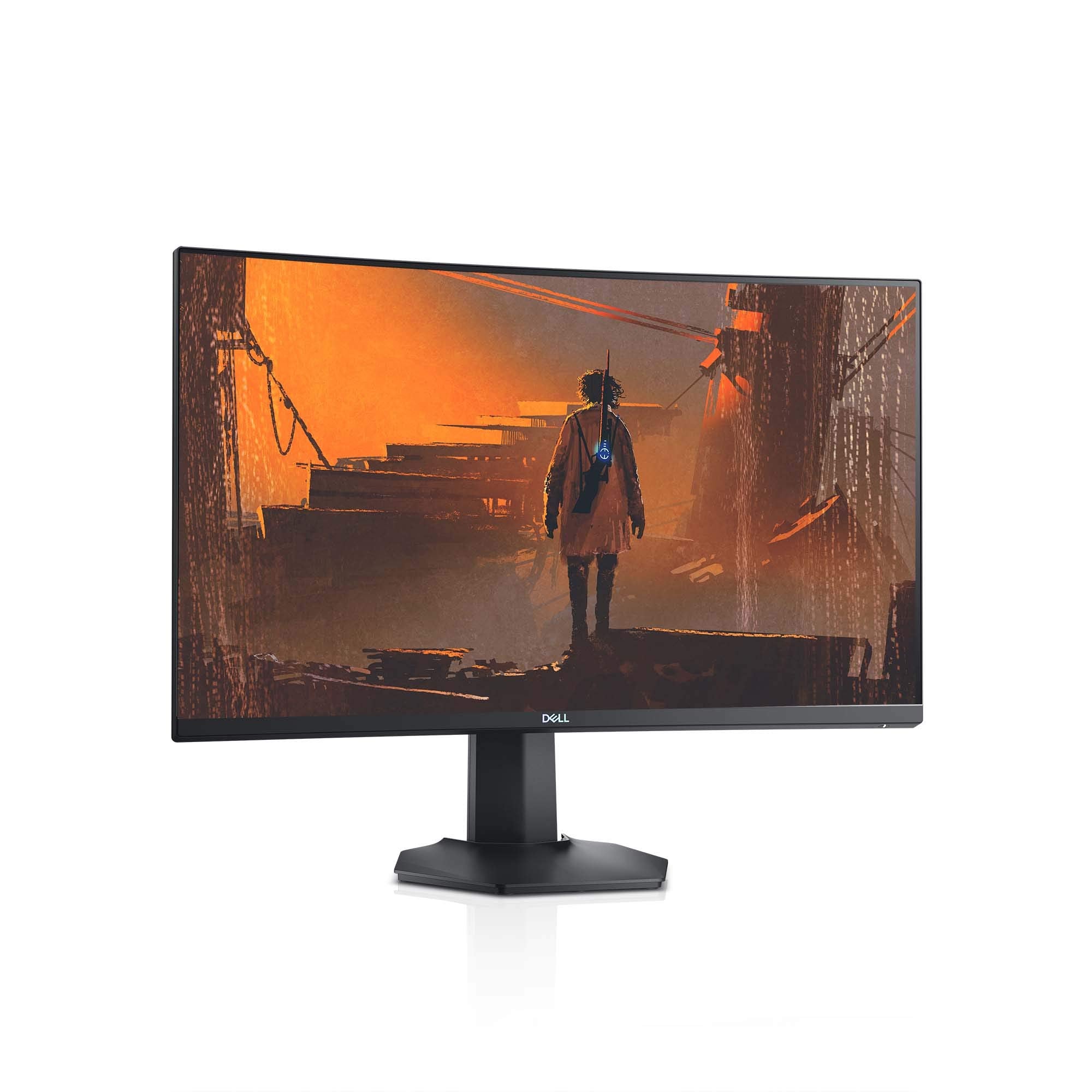 Dell 144Hz Gaming 27 Inch Curved Monitor with FHD (1920 x 1080) Display, Nvidia G Sync and AMD FreeSync HDMI, DisplayPort, VESA Certified, Gray   S2721HGF