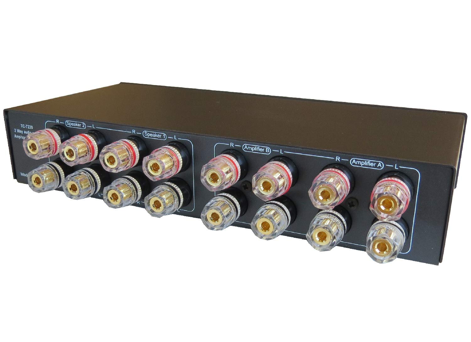 Tc 7220 2 Way Amplifier Speaker Selector Switch Switcher Comparator Crossover Router