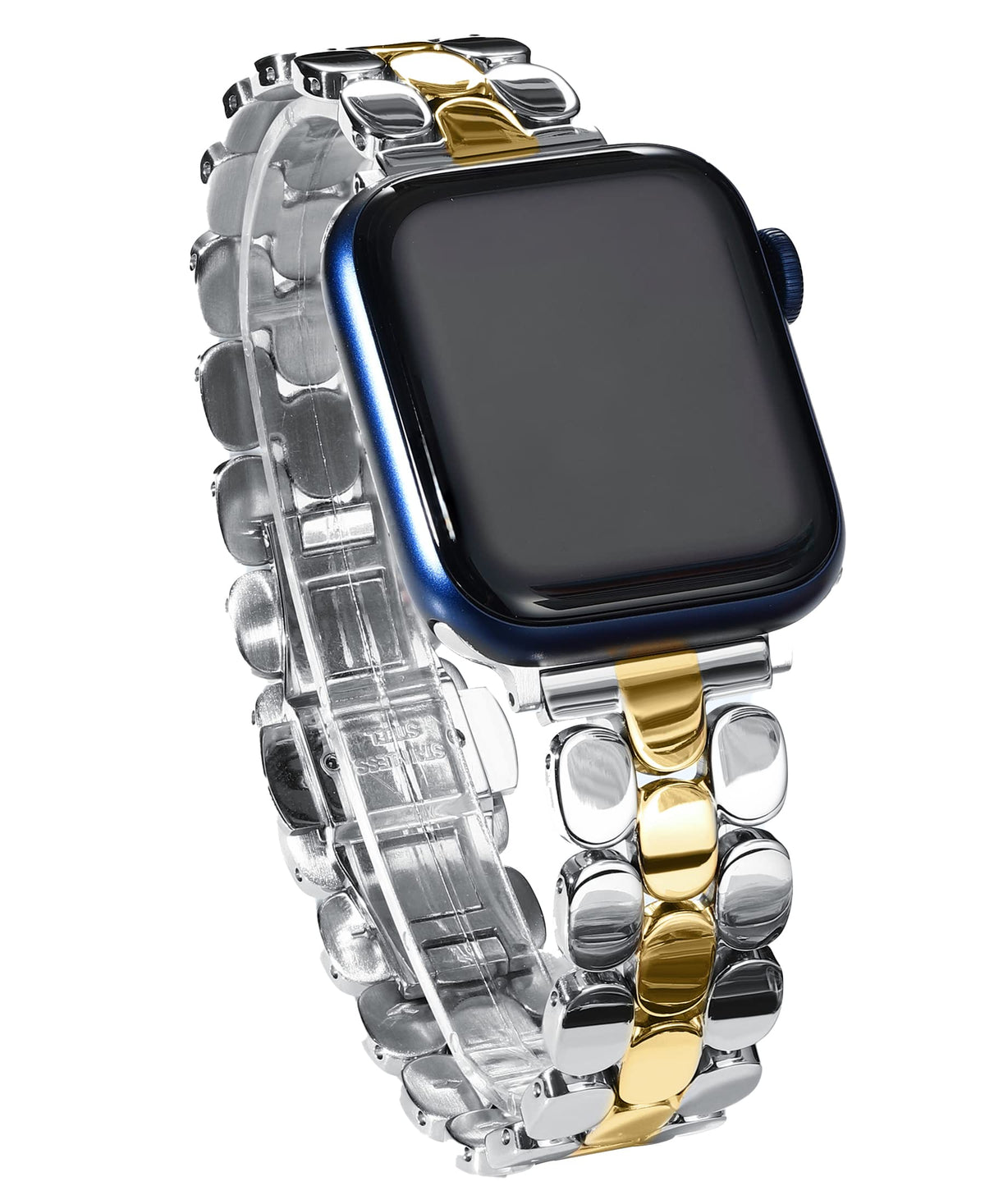 Watch Band For Apple Watch For Women 38Mm 40Mm 41Mm 42Mm 44Mm 45Mm, Stainless Steel Band Compatible With Apple Watch 8,7,6,Se,5,