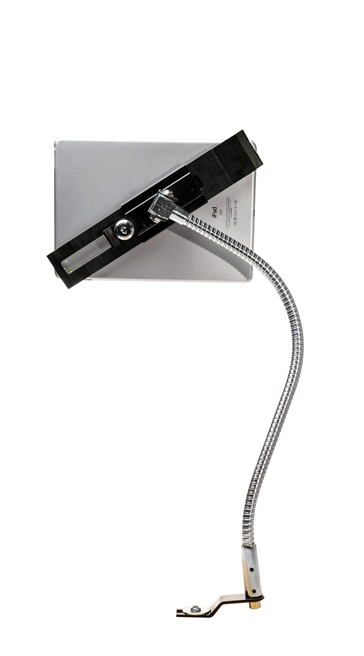 Cta Digital: Anti-Theft Tablet Holder, Gooseneck, No-Drill, Seat Rail Mount For Apple Ipad 10.2-Inch (7Th Gen.)/Mini 5/Air 3/12.