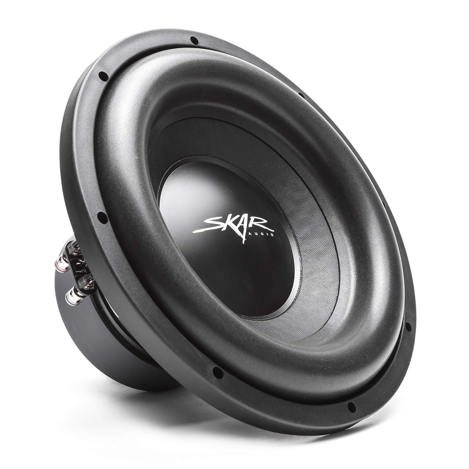 Skar Audio 12" SDR Series Subwoofer Package - 1,200W Loaded Enclosure with Amplifier, Black, Model BNDLE-SDR-1X12D2-RP-