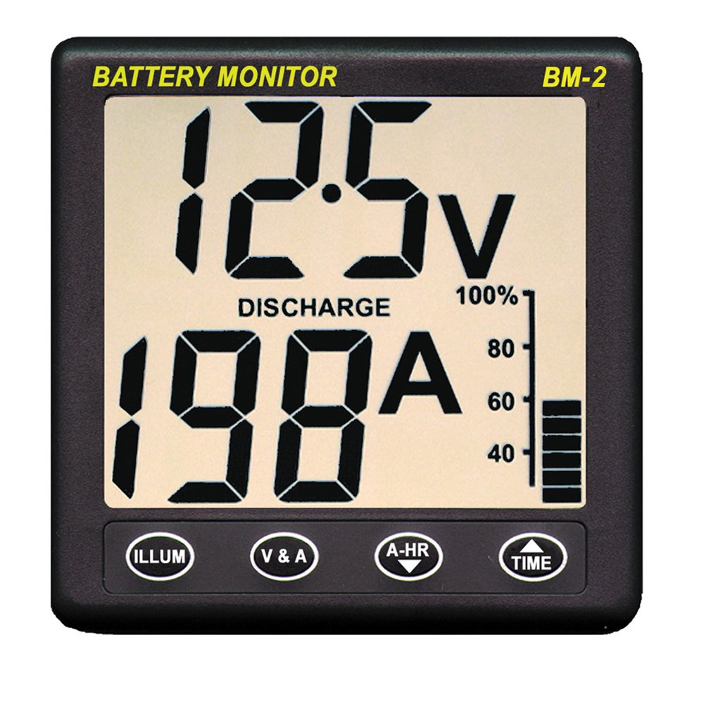 Clipper Bm-2 Battery Monitor W/Shunt - 200Amp,WBAUVB0088YDHS2