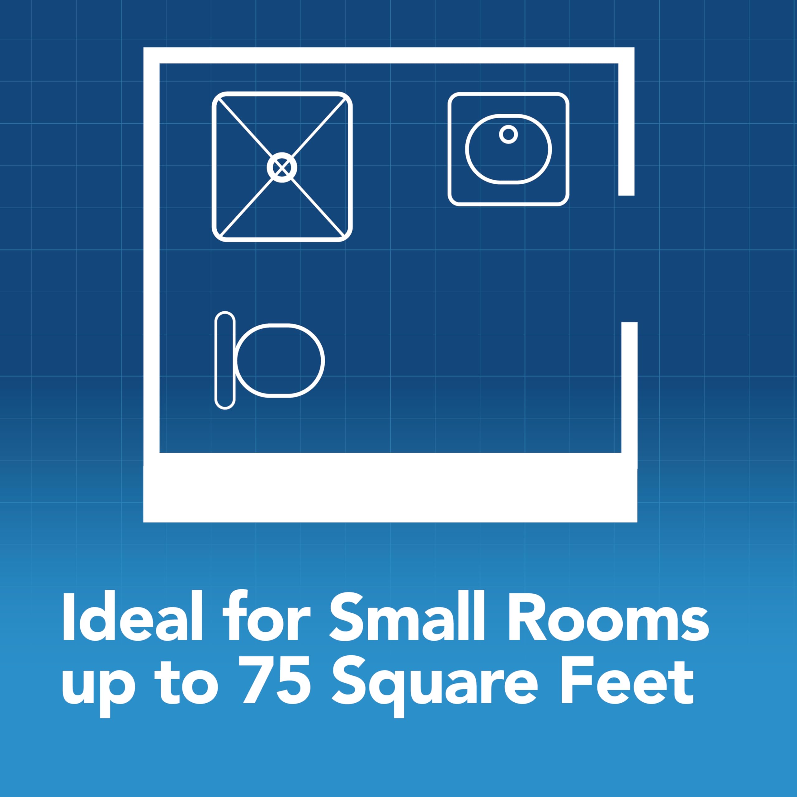 Broan-Nutone Qt Series Very Quiet 80 Cfm Ceiling Bathroom Exhaust Fan, .4 Sones, Energy Star Certified