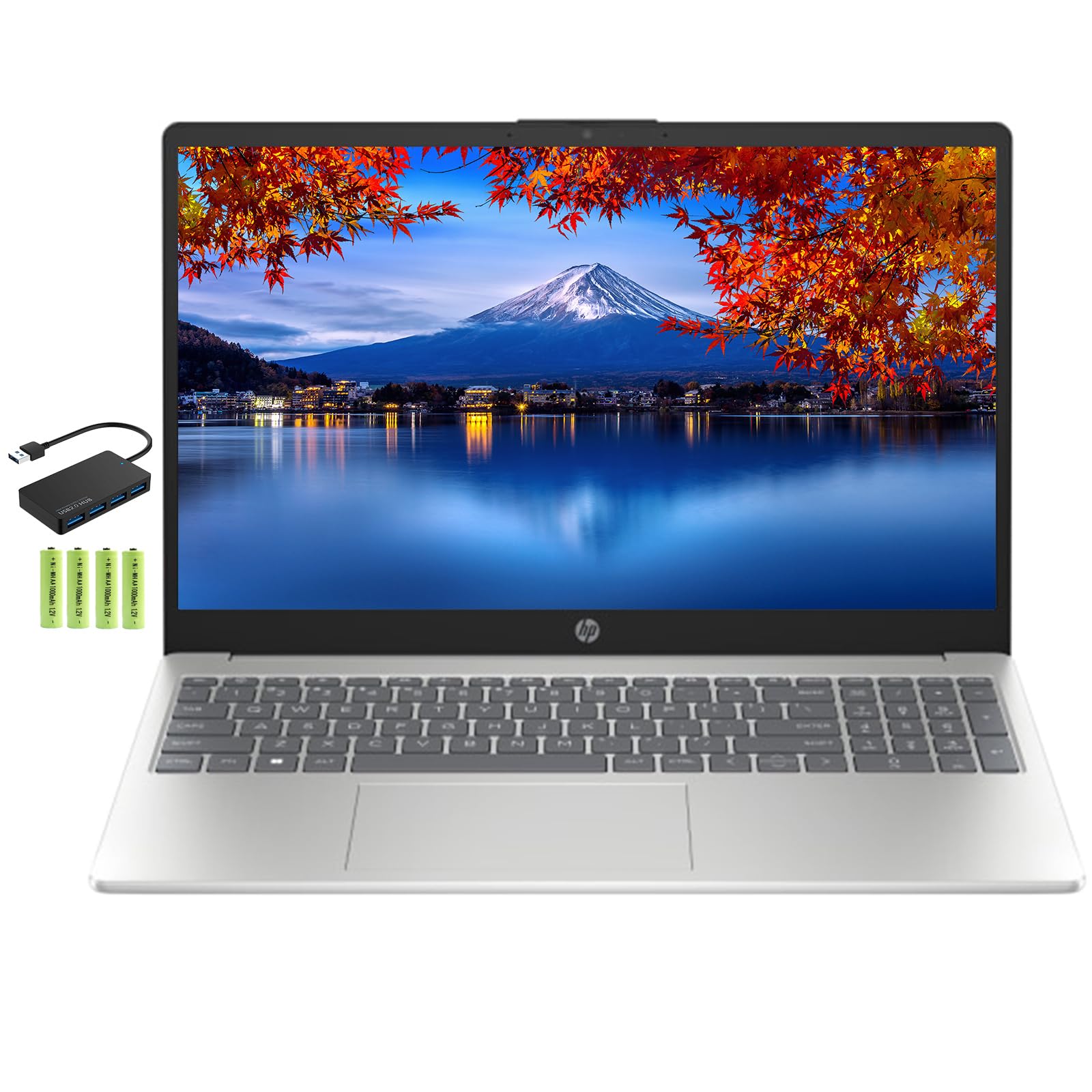 Hp 15 15.6'' Fhd Business Laptop Computer[Wins 11 Pro], 6-Core Amd Ryzen 5 5500U (Beat I7-1165G7), 16Gb Ram, 512Gb Pcie Ssd, Fas