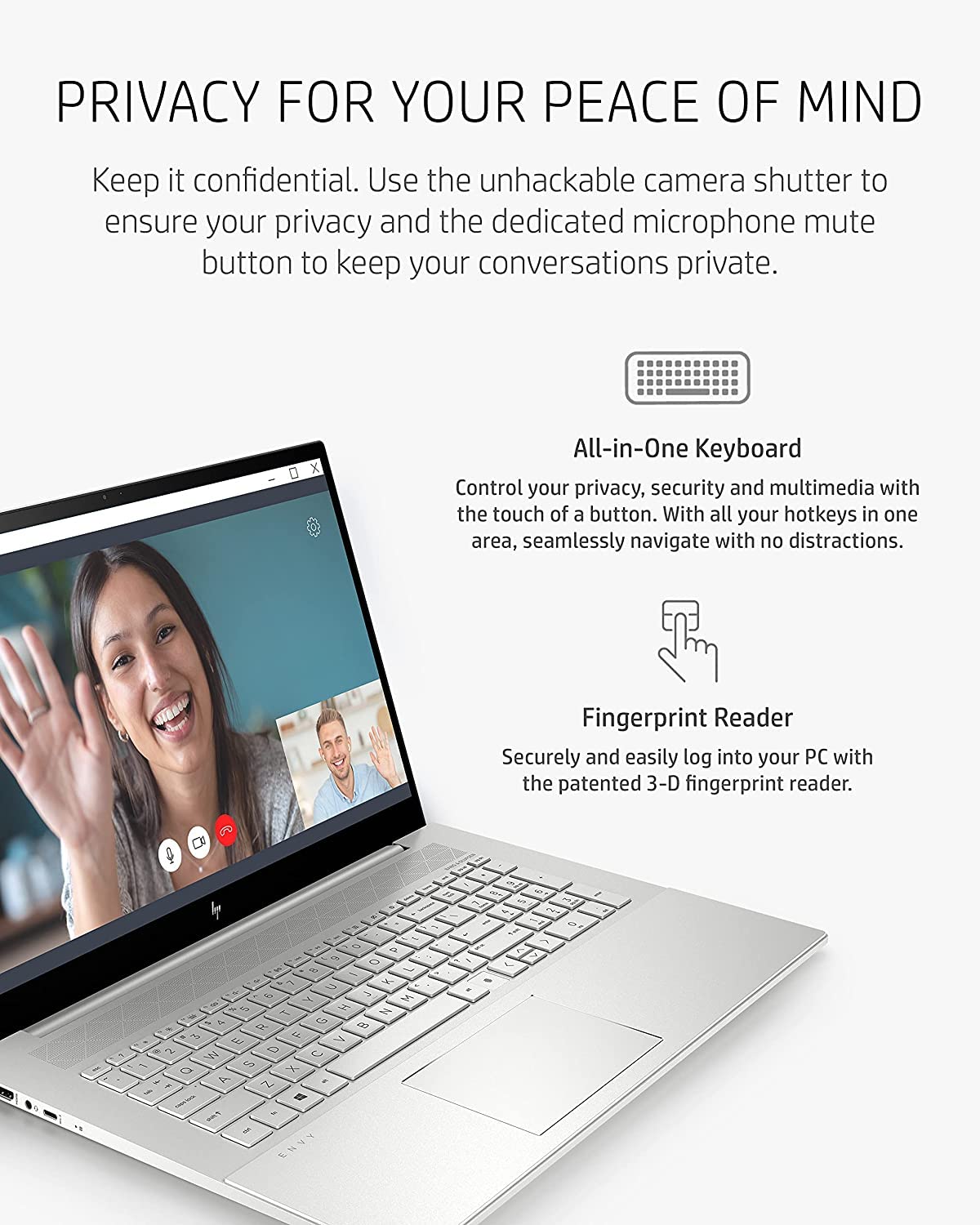 Hp Envy 17.3'' Fhd Touchscreen Laptop, Intel Core I7-1165G7, 64Gb Ram, 2Tb Ssd, Backlit Keyboard, Intel Iris Xe Graphics, Finger