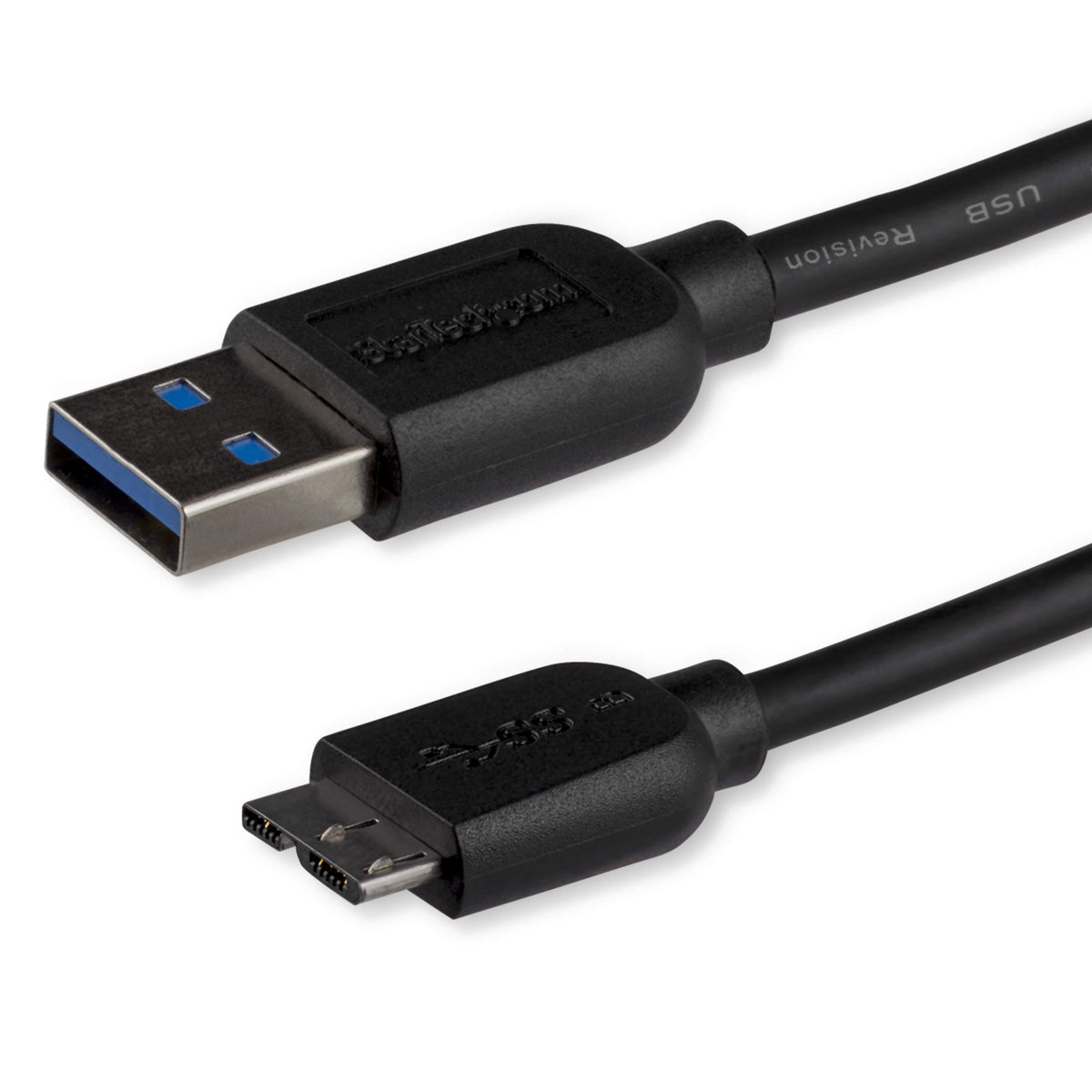 Startech.Com 3M 10Ft Slim Usb 3.0 A To Micro B Cable M/M   Mobile Charge Sync Usb 3.0 Micro B Cable For Smartphones And Tablets