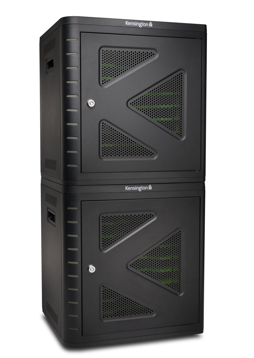 Kensington - K67862Am Charge And Sync Cabinet For 7-Inch To 10-Inch Tablets, Ipad Air, Ipad 4/3/2 And Galaxy Tab 3 (K67862Am) Bl