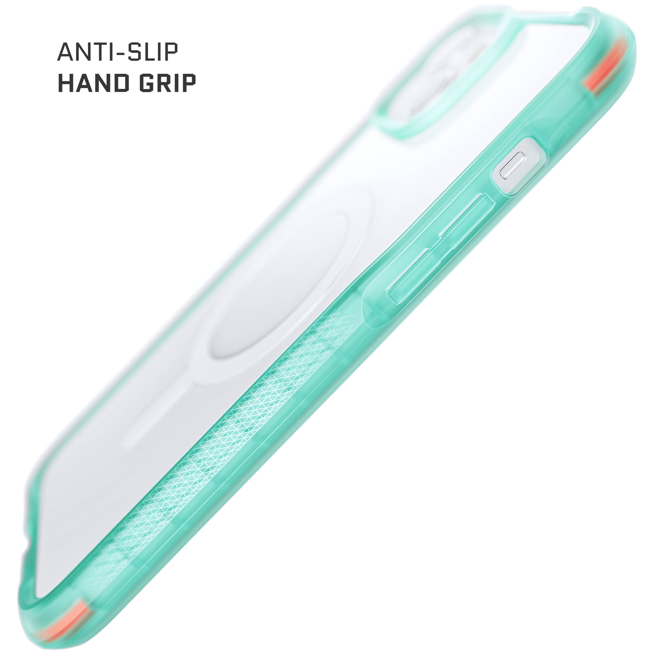 Ghostek Covert Apple Iphone 14 Plus Clear Case - Compatible With Magnetic Magsafe Accessories, Transparent Silicone, Shockproof