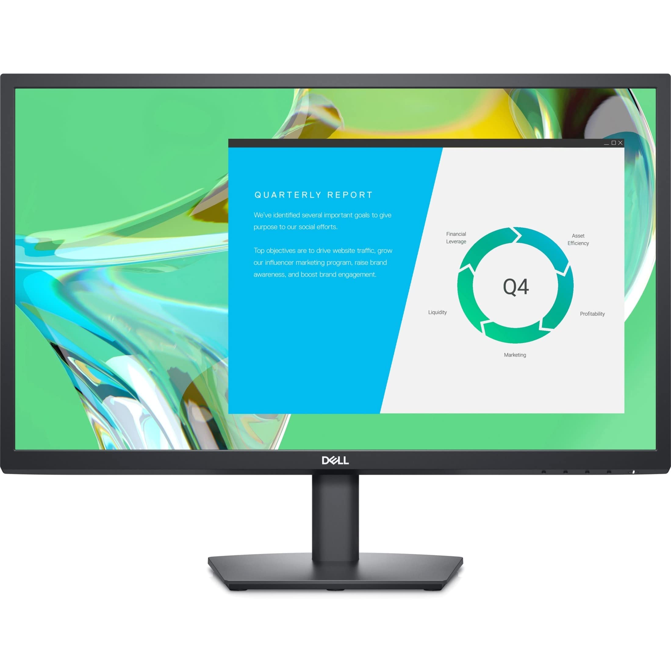 Dell E2422Hn 23.8 Led Lcd Monitor - 16:9 - Black