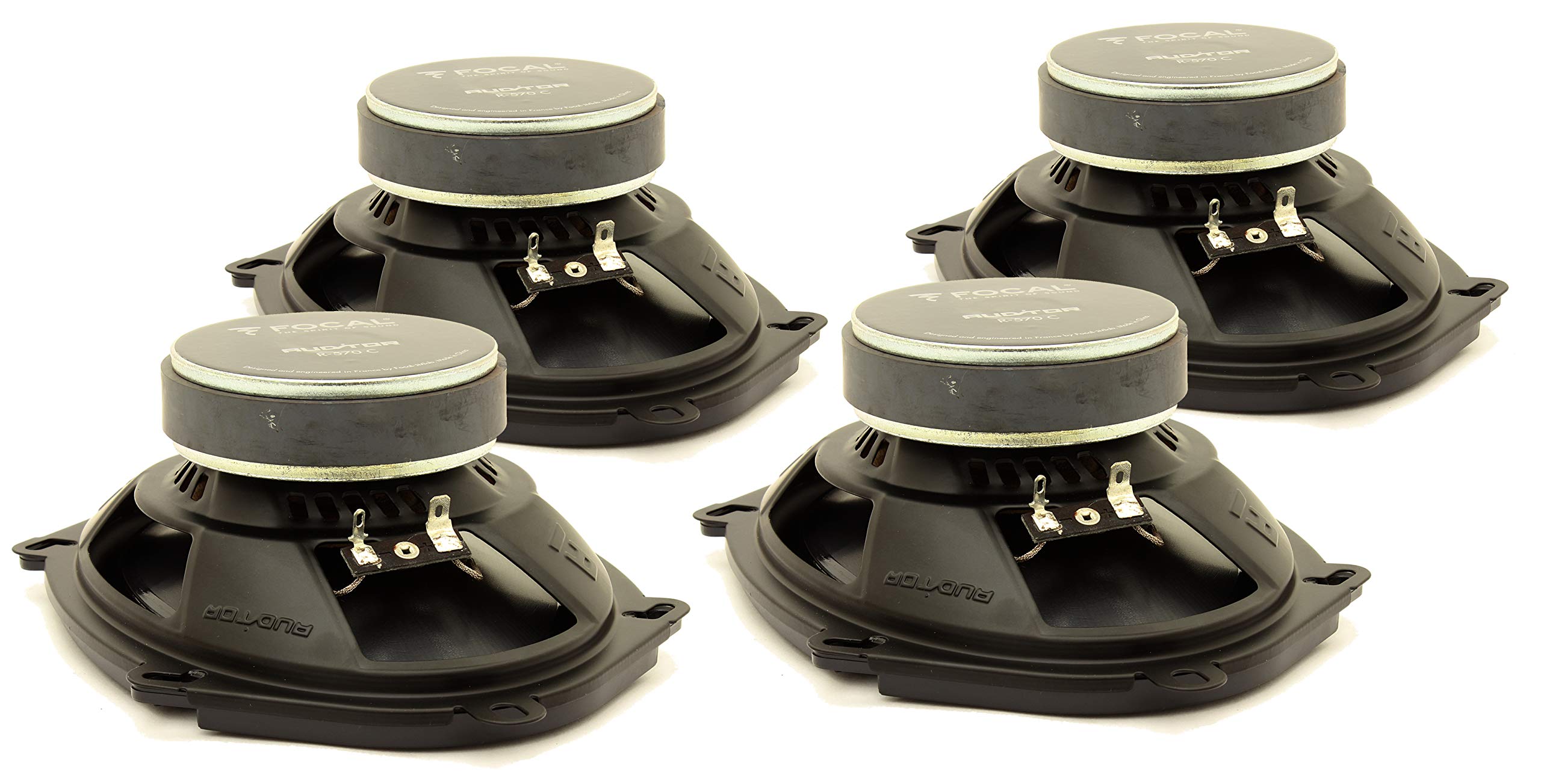 2 Sets Of Focal R-570C 5X7 120W Rms 2-Way Auditor Series Coaxial Speakers