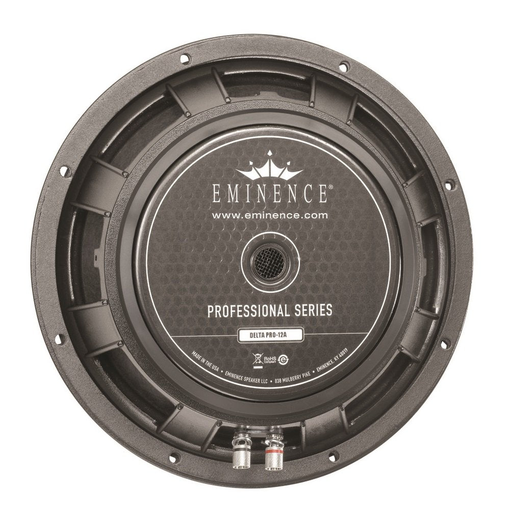 Eminence Professional Series Delta-Pro-12A 12'' Pro Audio Speaker, 400 Watts At 8 Ohms