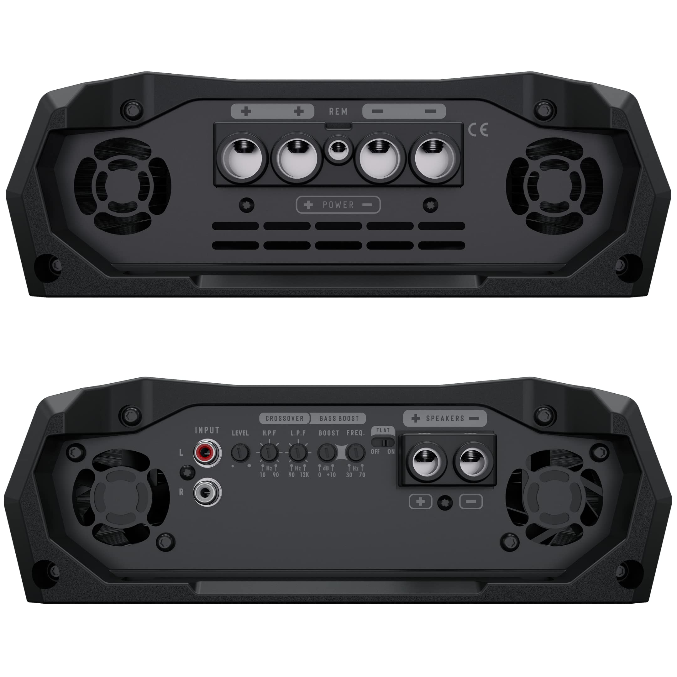 Stetsom Bravo Full 8000 1 Ohm Mono Car Amplifier, 8000.1 8K Watts Rms, 1O Stable Car Audio, Hd Sound Quality, Crossover & Bass B