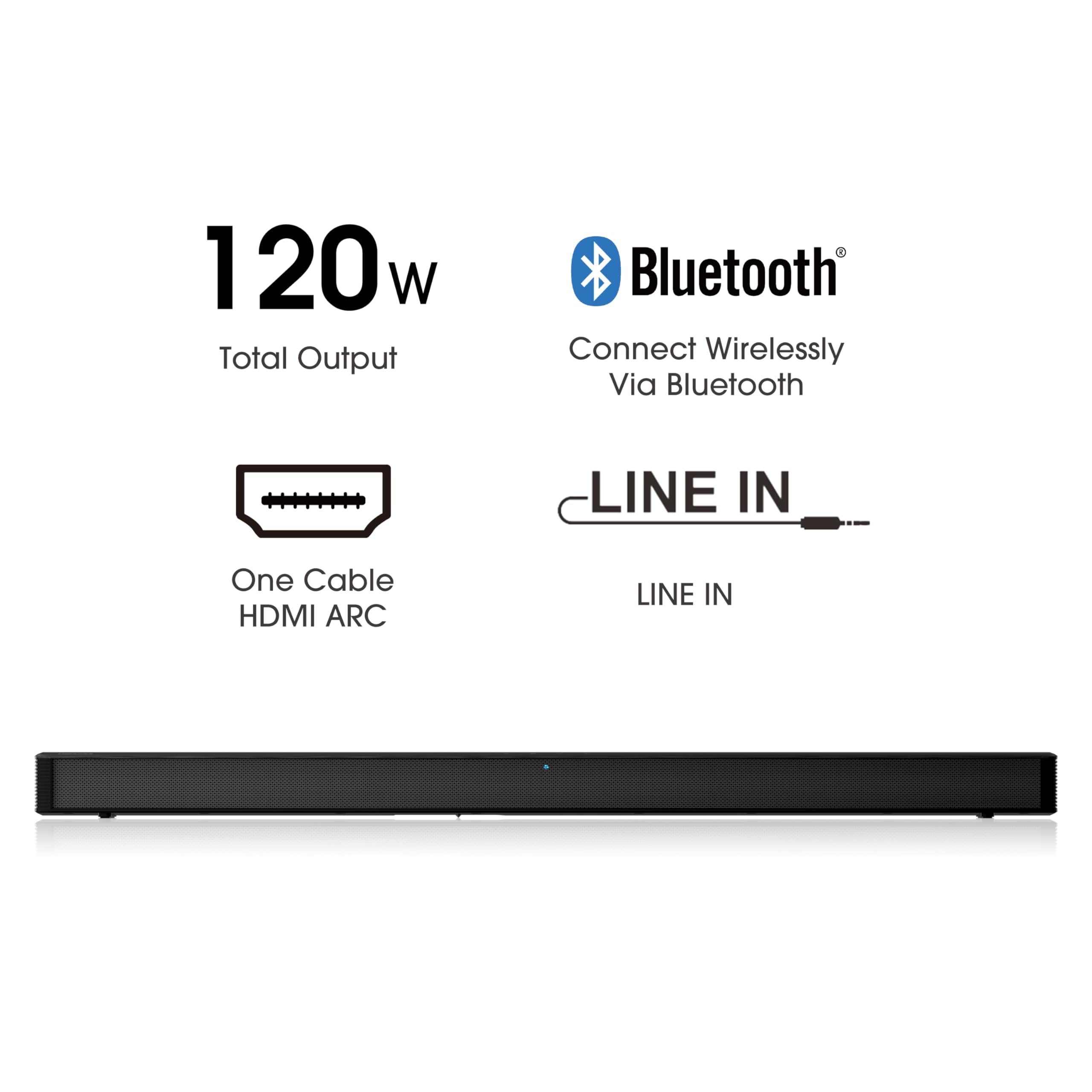 Hisense Hs205G 2.0Ch Sound Bar - Thumbnail 3