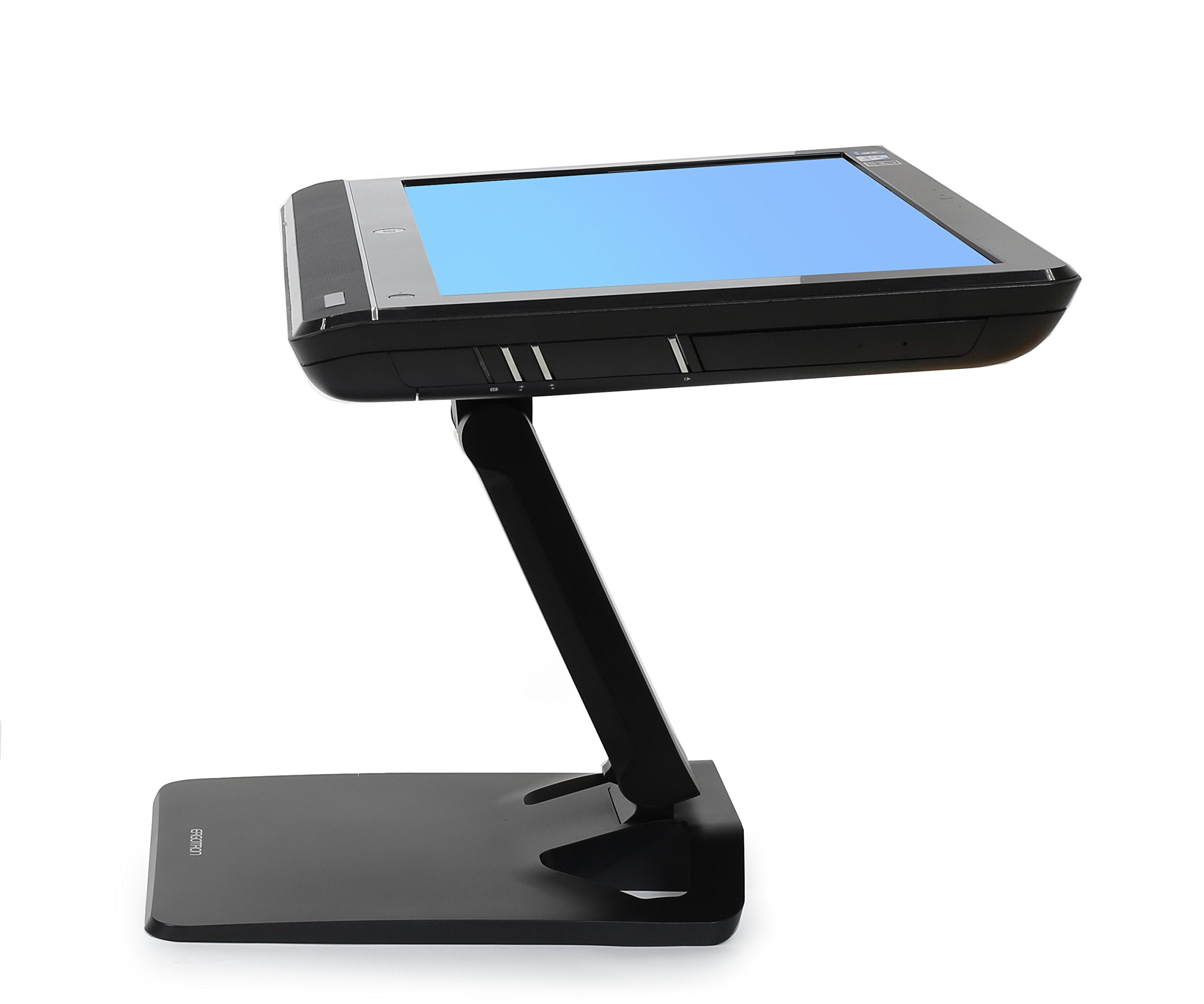 Ergotron   Neo Flex Touchscreen Elevated Monitor Stand For Desk   For Touchscreen All In One Desktop Computers Up To 27 Inches,