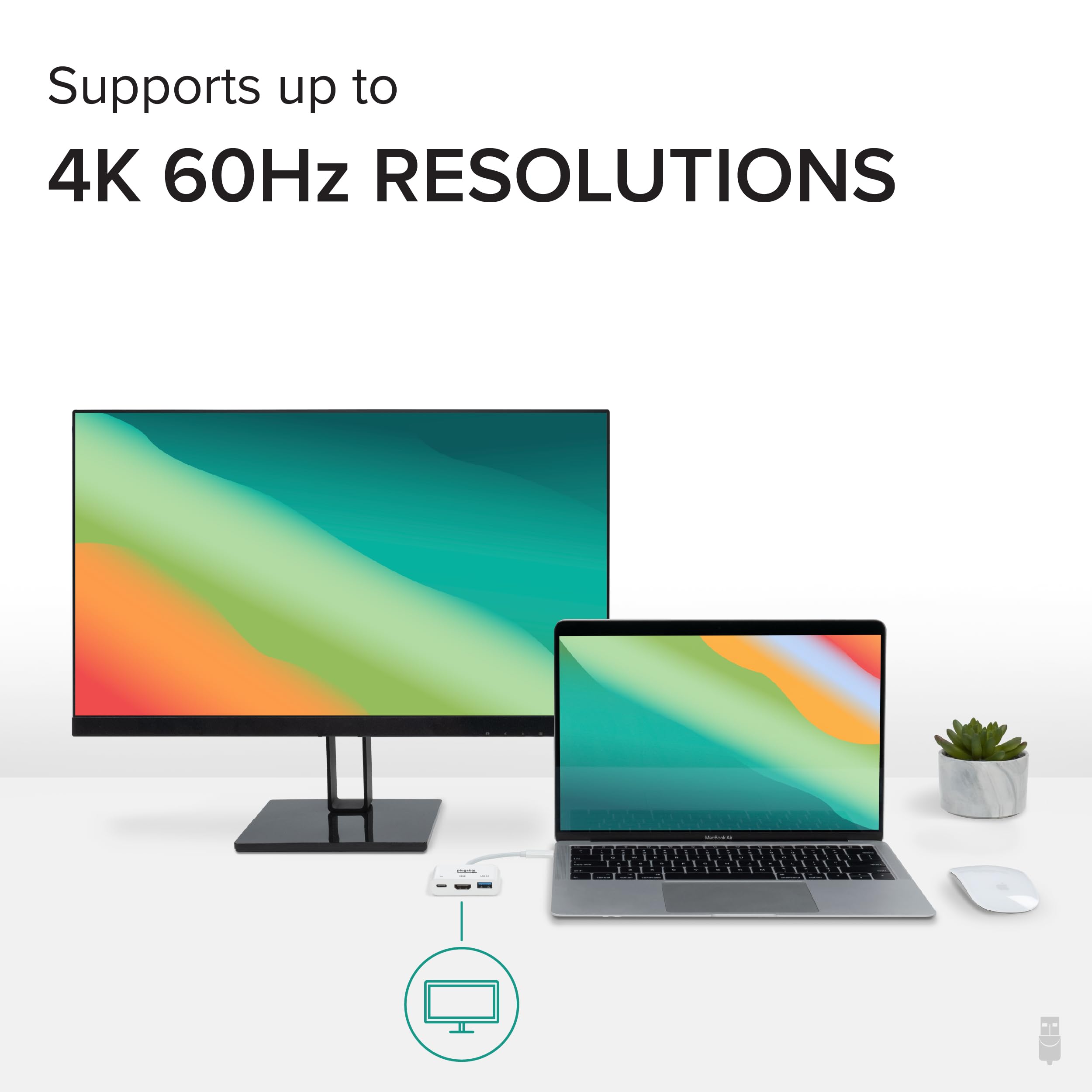 Plugable USB C to HDMI Adapter - Thumbnail 2
