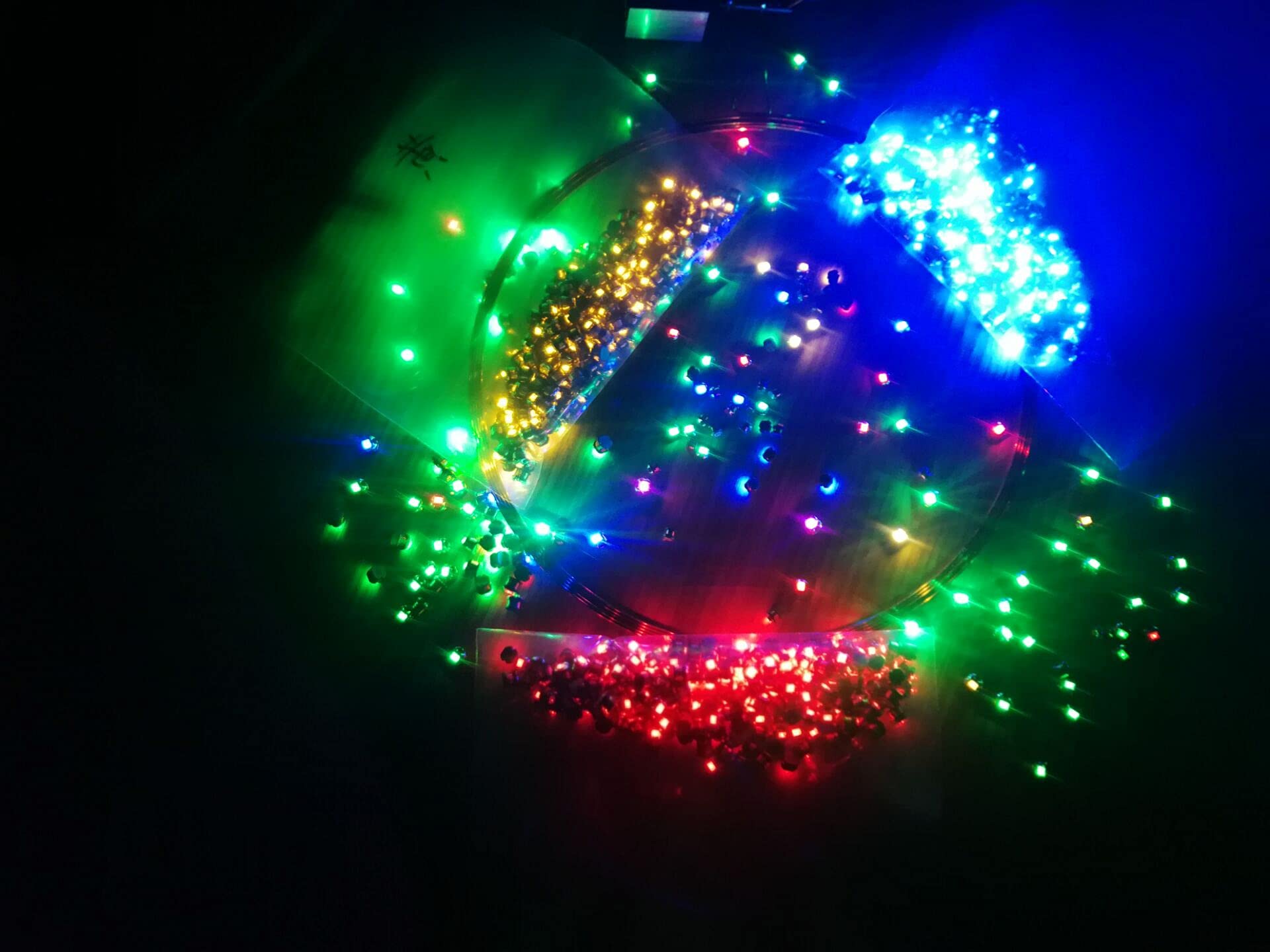 Taidacent 24V 200Mm One To Many Long Distance Wireless Inductive Coil Wireless Leds Induction Wireless Charging Module Wireless Power Supply(1 Transmitter Coil And 10 Mixed Wireless Leds)