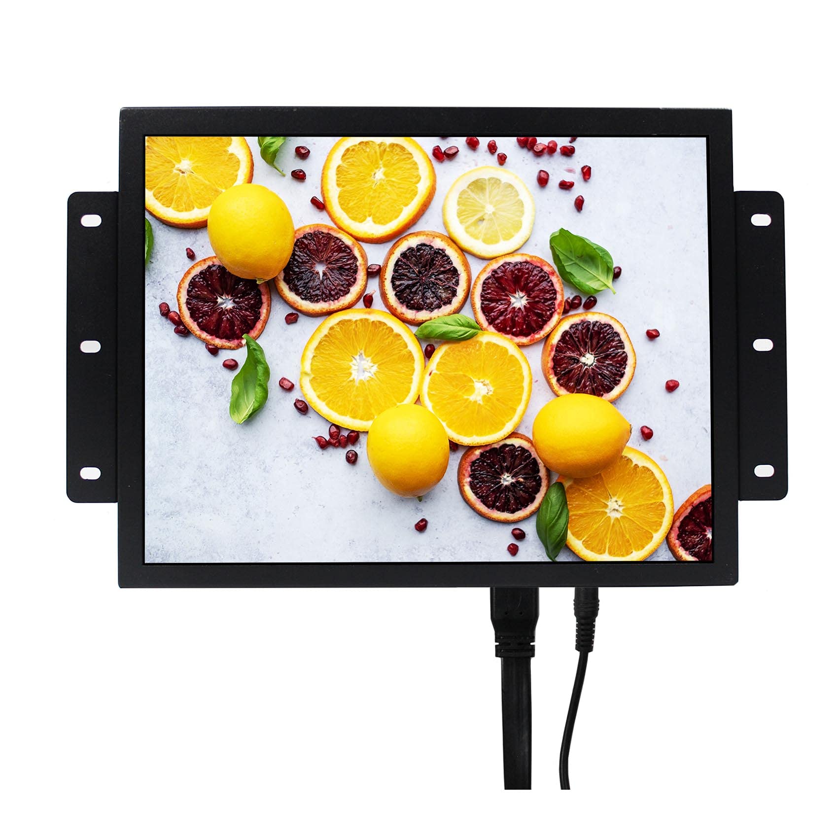 Vsdisplay 12.1' 12.1 Inch 800X600 700Nit Tft Industrial Monitor Vs121Zj01 With Hd Mi Dvi Vga Port, Built In Dual Speakers,Metal Shell With Bracket