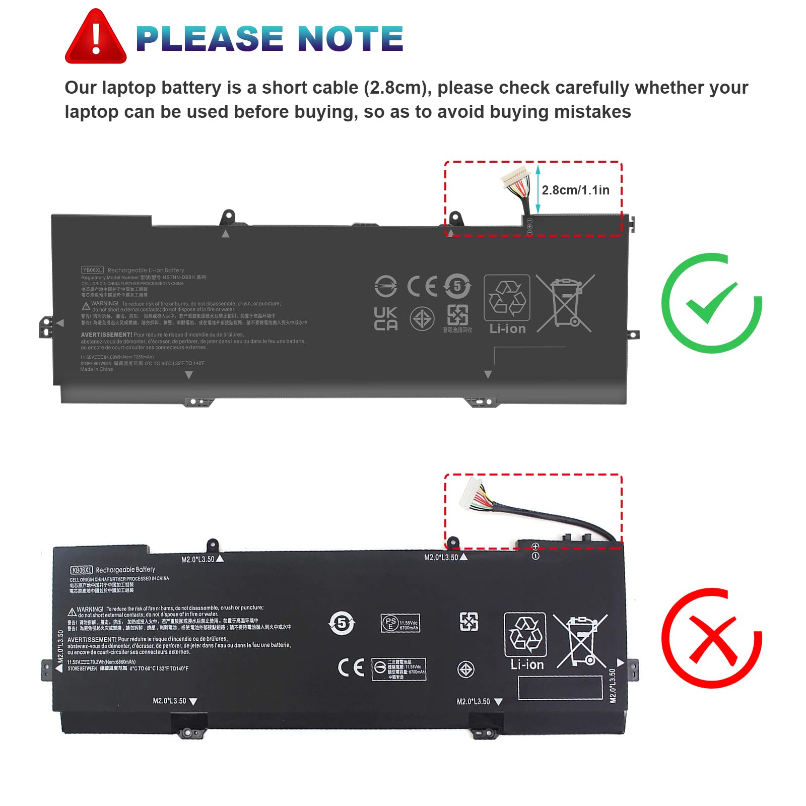 Yb06Xl 928427 271 Laptop Battery For Hp Spectre X360 Convertible 15 Ch 15 Ch0Xx 15 Ch000Tx 15 Ch002Tx 15 Ch011Dx 15 Ch010Tx 15 C