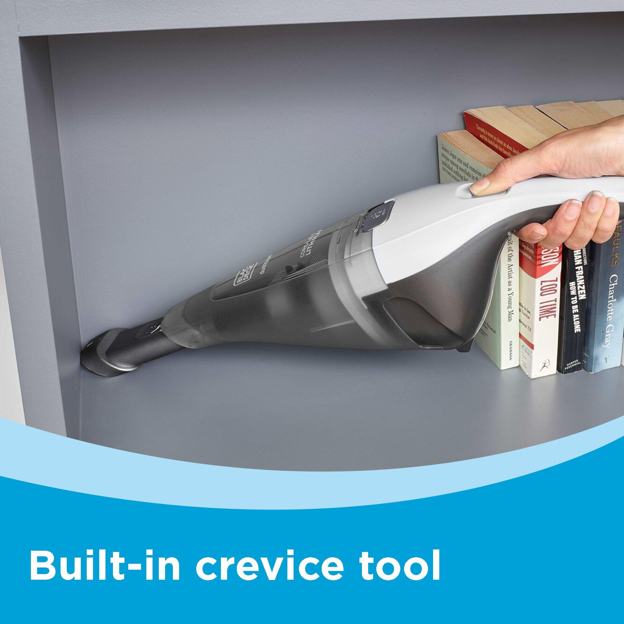 Black+Decker Dustbuster Quickclean Cordless Handheld Vacuum (Hnvc215B10)