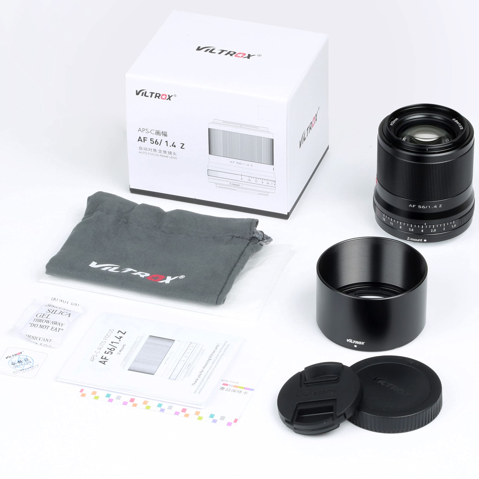 Viltrox 56Mm F/1.4 F1.4 Nikon Z Mount Lens, Aps C Z Mount Lens For Nikon Zfc Z50 Z6 Ii Z7 Ii Z5