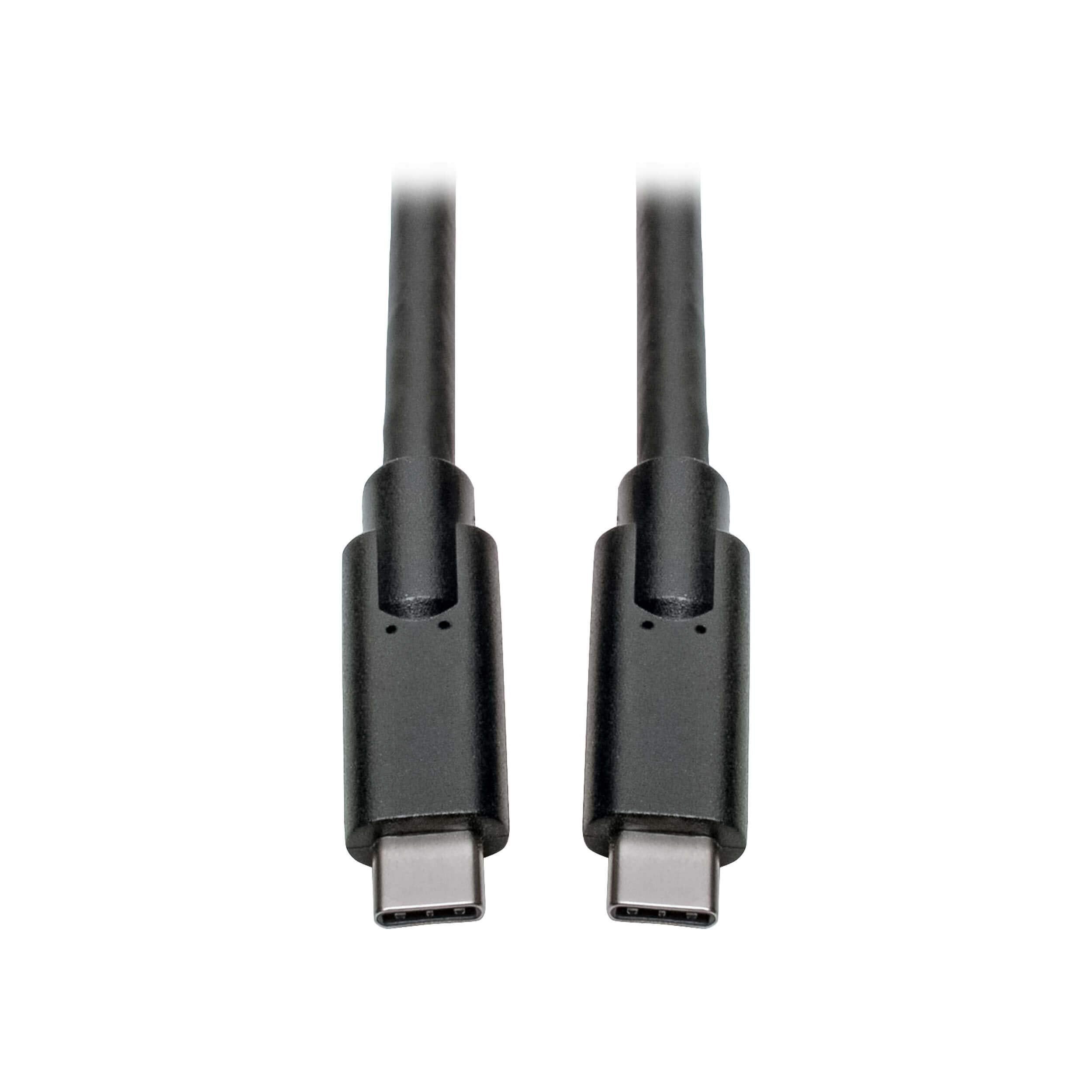 TRIPP LITE USB C to Type C Cable 3.1 Gen 1, 5 Gbps 3A Rating, 10 (U420-010)