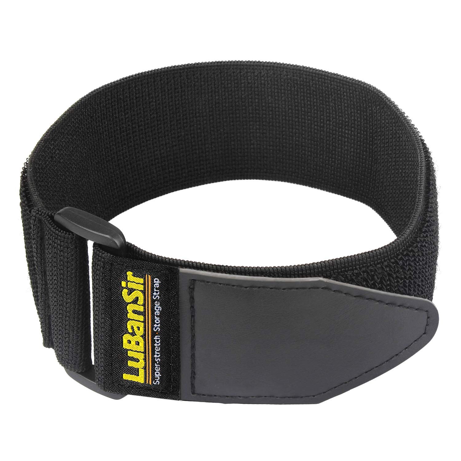 Lubansir Cinch Straps   2'' X 18'' (6 Pack) Elastic Hook And Loop Storage Straps With Buckle For Bicycle, Truck, Boat And More F