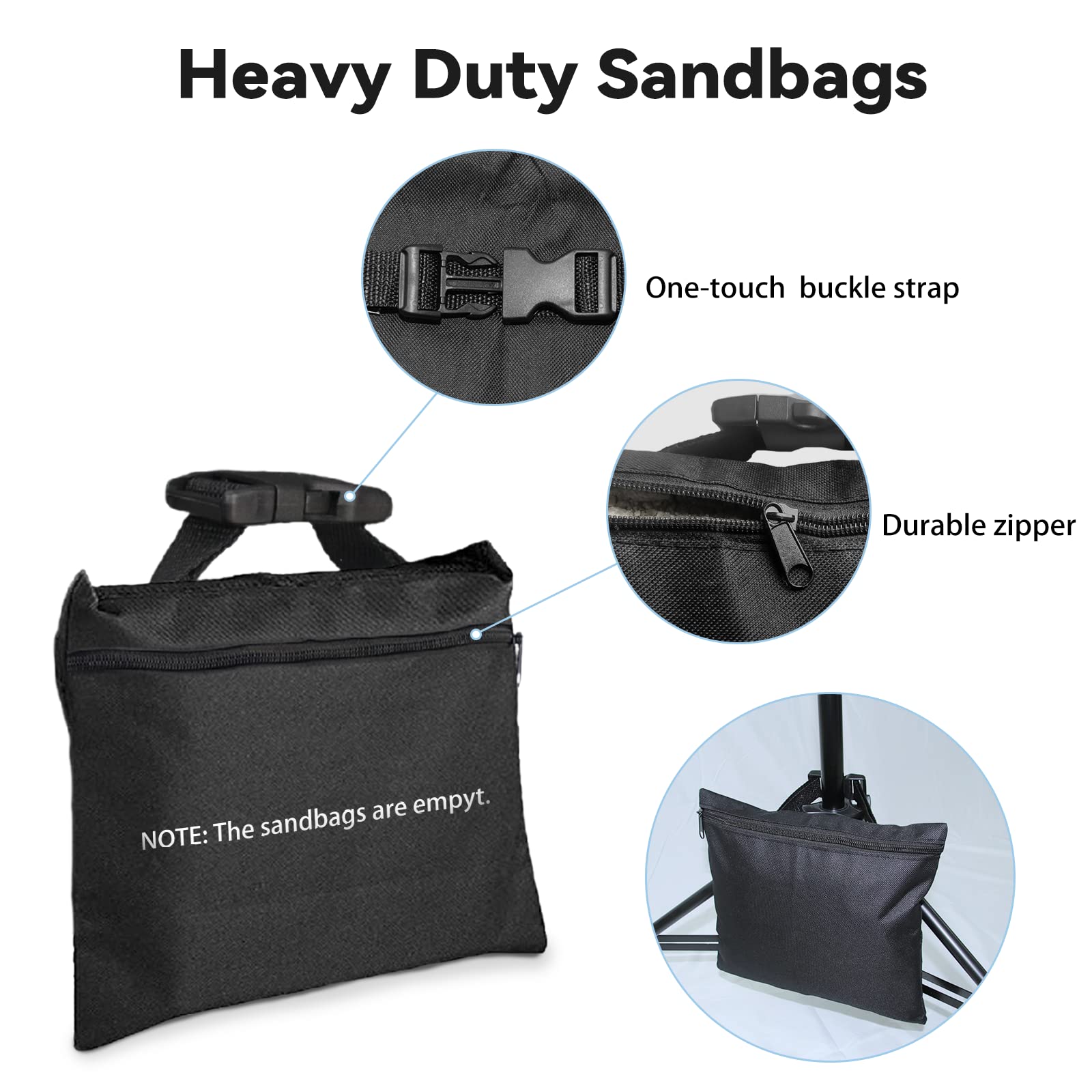 Octa Softbox Lighting Kit, Skytex Upgrade Continuous Photography Lighting Kit With Sandbags, 28In Diameter Octa Soft Box | 135W