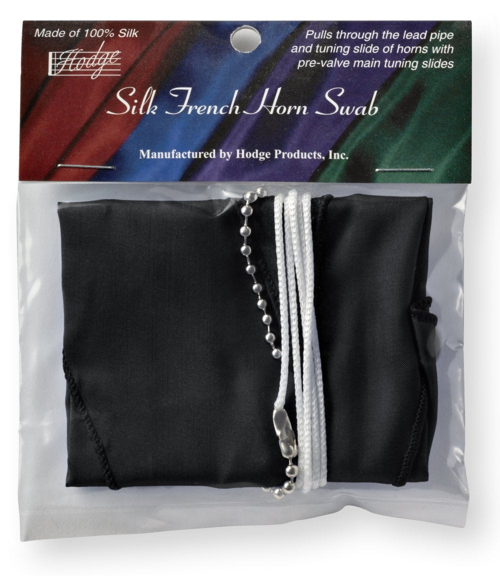 Hodge Silk French Horn Swab   Black