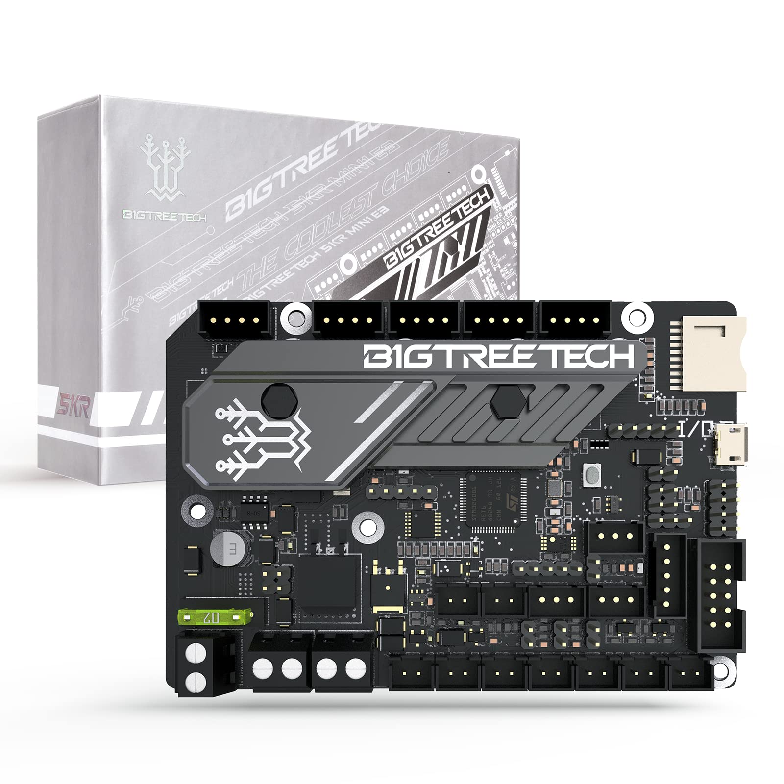Bigtreetech Skr Mini E3 V3.0 Motherboard With Tmc2209 Uart Stepper Driver Btt 32Bit Silent Control Board Support Marlin/Klipper
