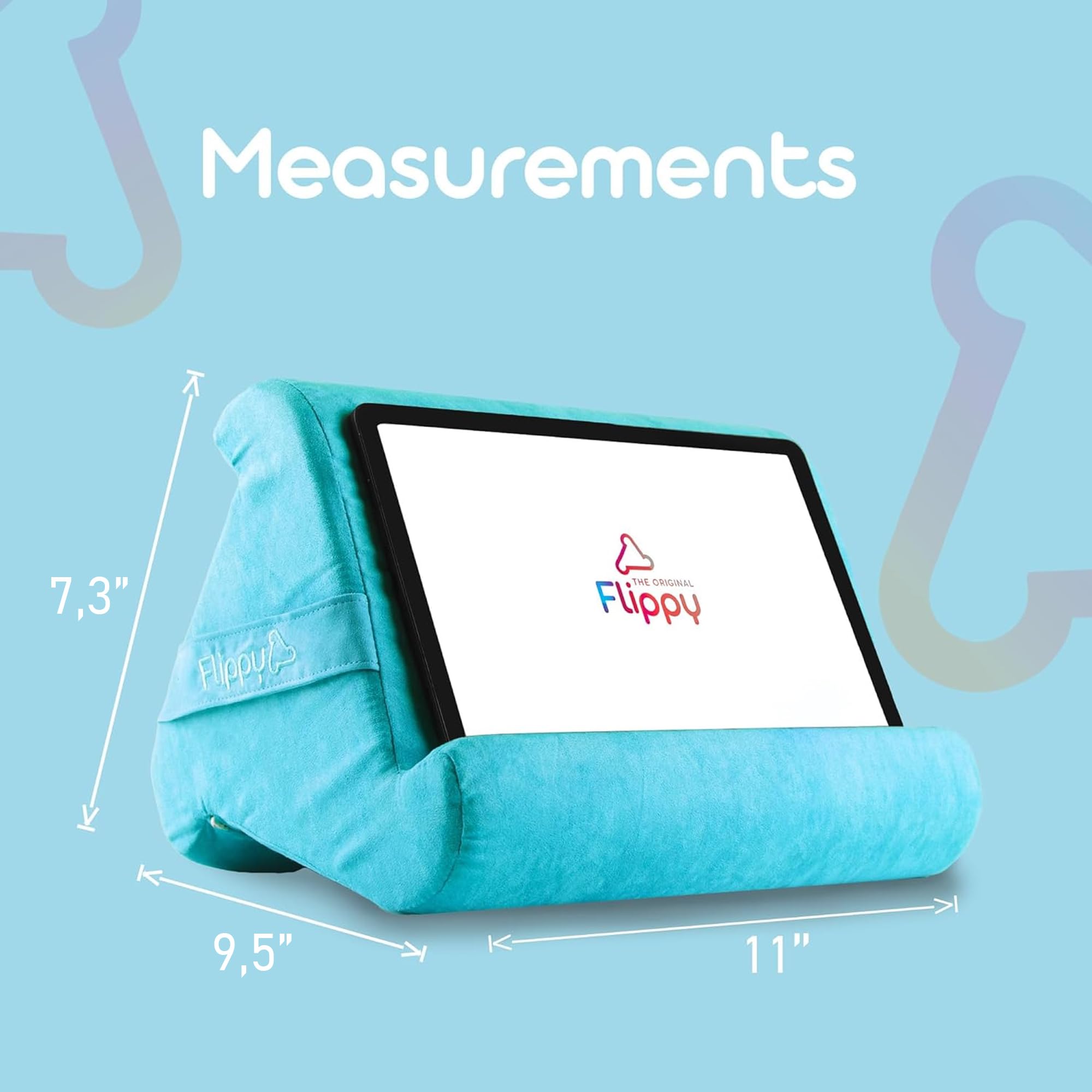 Flippy Tablet Pillow Stand   Tablet Stand, Tablet Holder For Bed, Reading   Lap Stand Compatible With Ipad, Kindle, Samsung   I