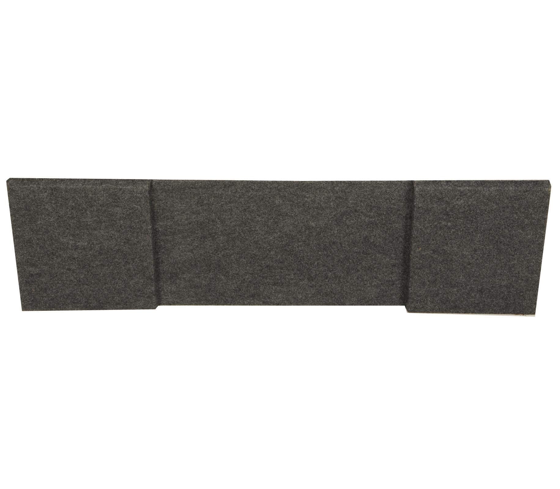 Q Power GMC AVALANCHE10 Dual 10" Under Seat Down Firing Subwoofer Enclosure Charcoal MDF