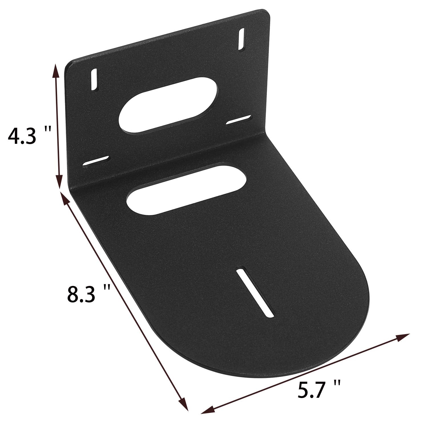 Tingyu Small Universal Cameras Wall Mount Bracket For Ptz Camera Huddlecam Select Cameras (Black)